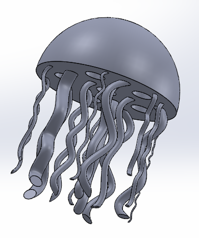 Jelly Fish Pencil Holder