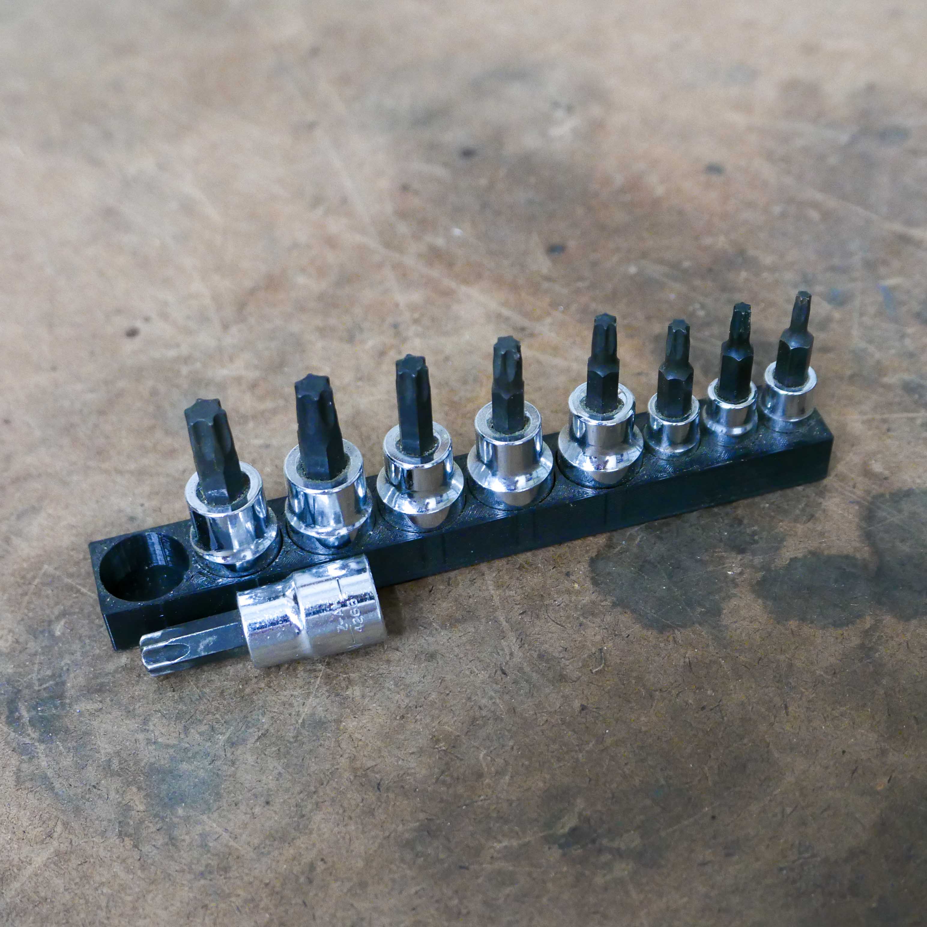Torx Socket Holder Tray