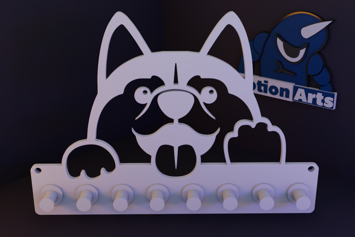Porta Chaves Cachorro Fofo