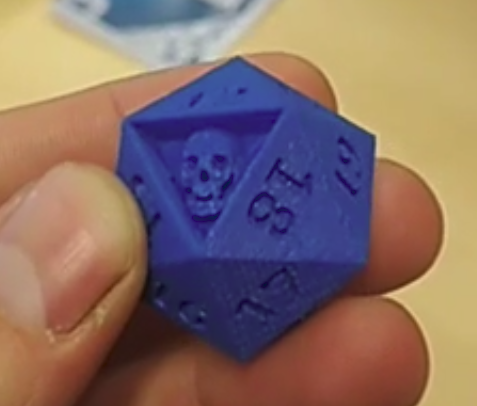 Custom d20 Die, Loaded d20 Dice