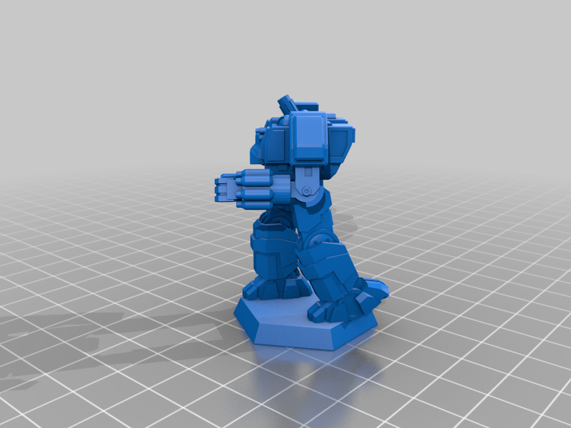 Battletech Pugilist custom Mech