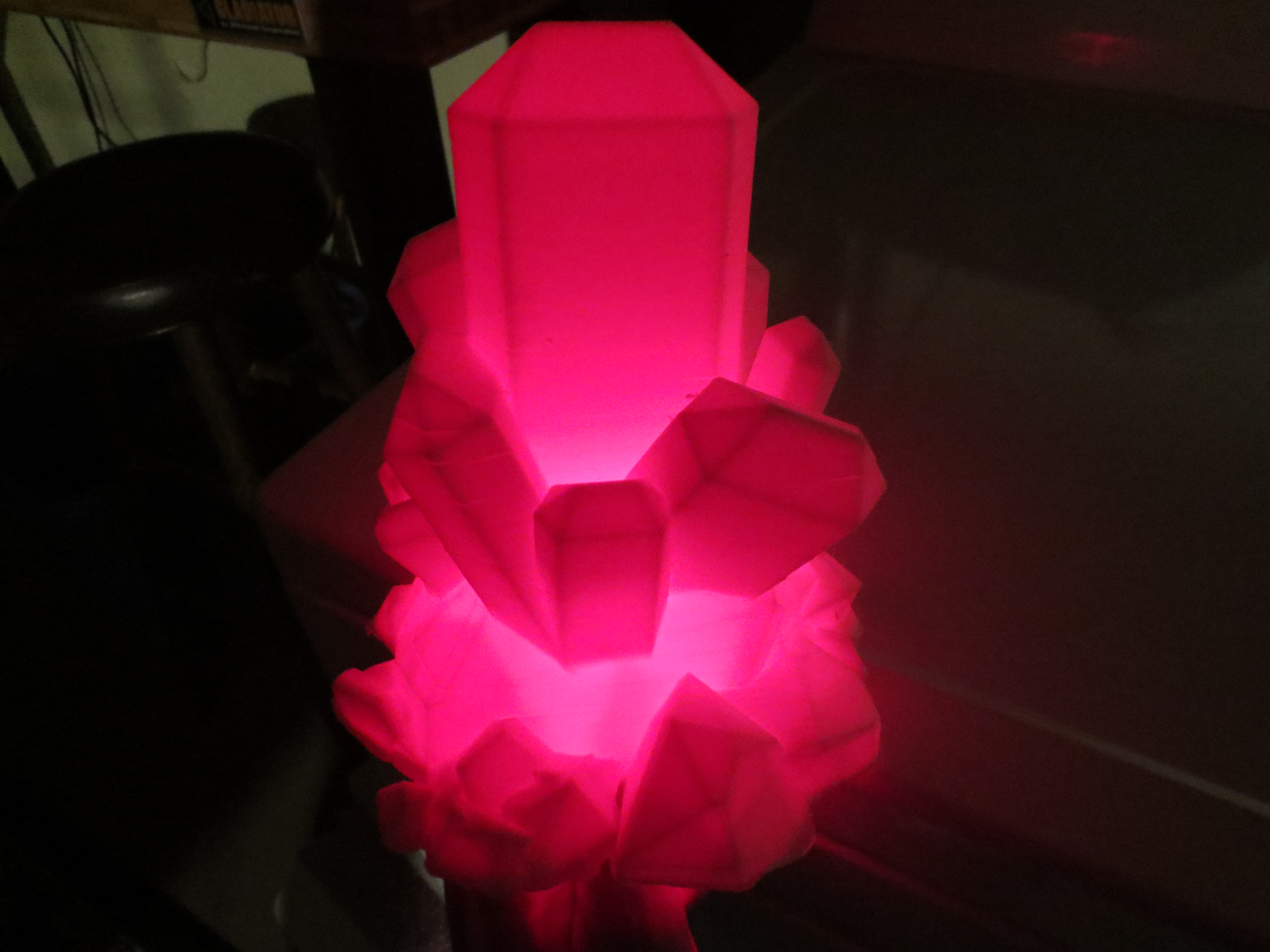 Glowing Crystal Rock Nightlight