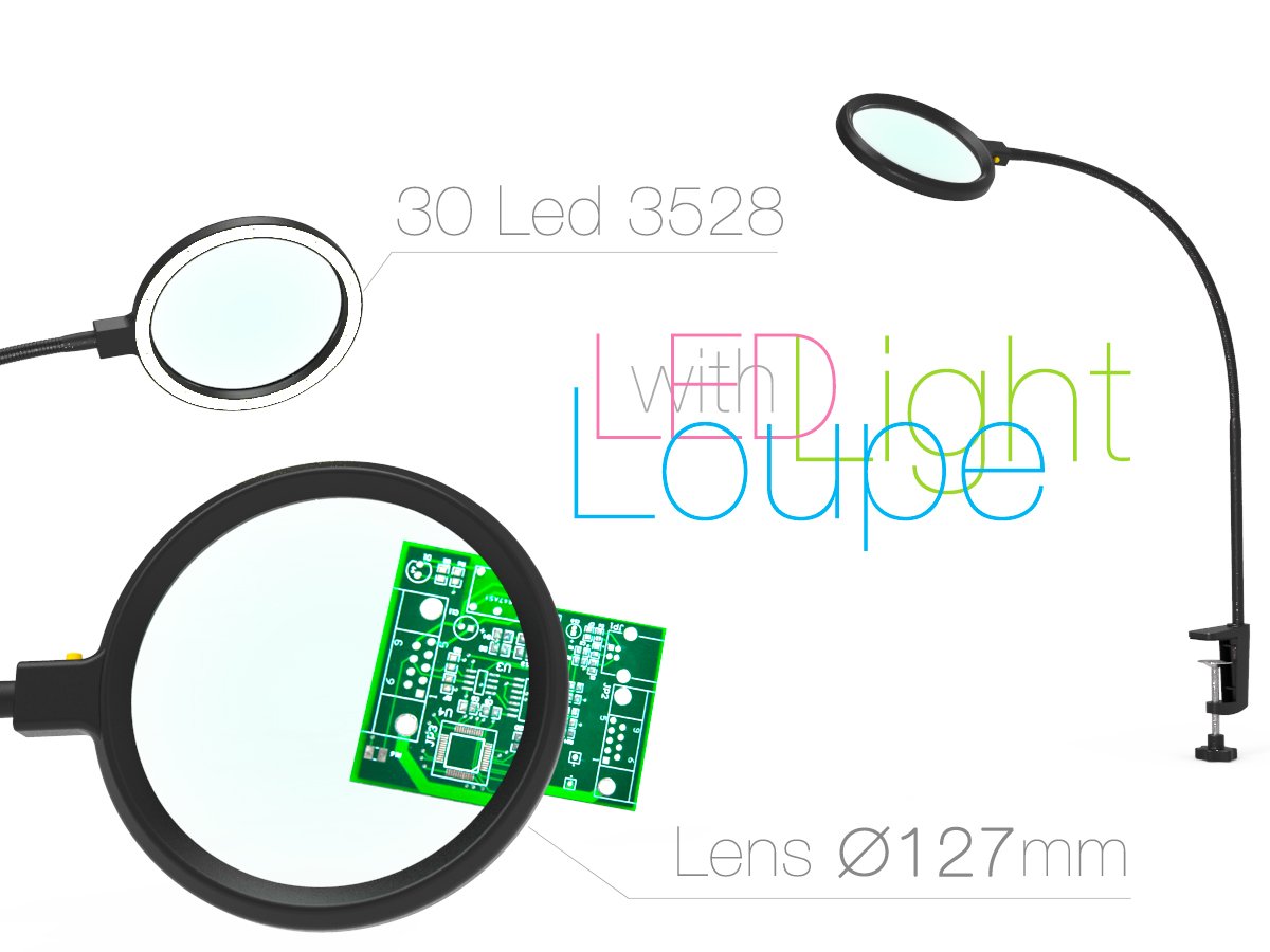 Loupe with Led Light