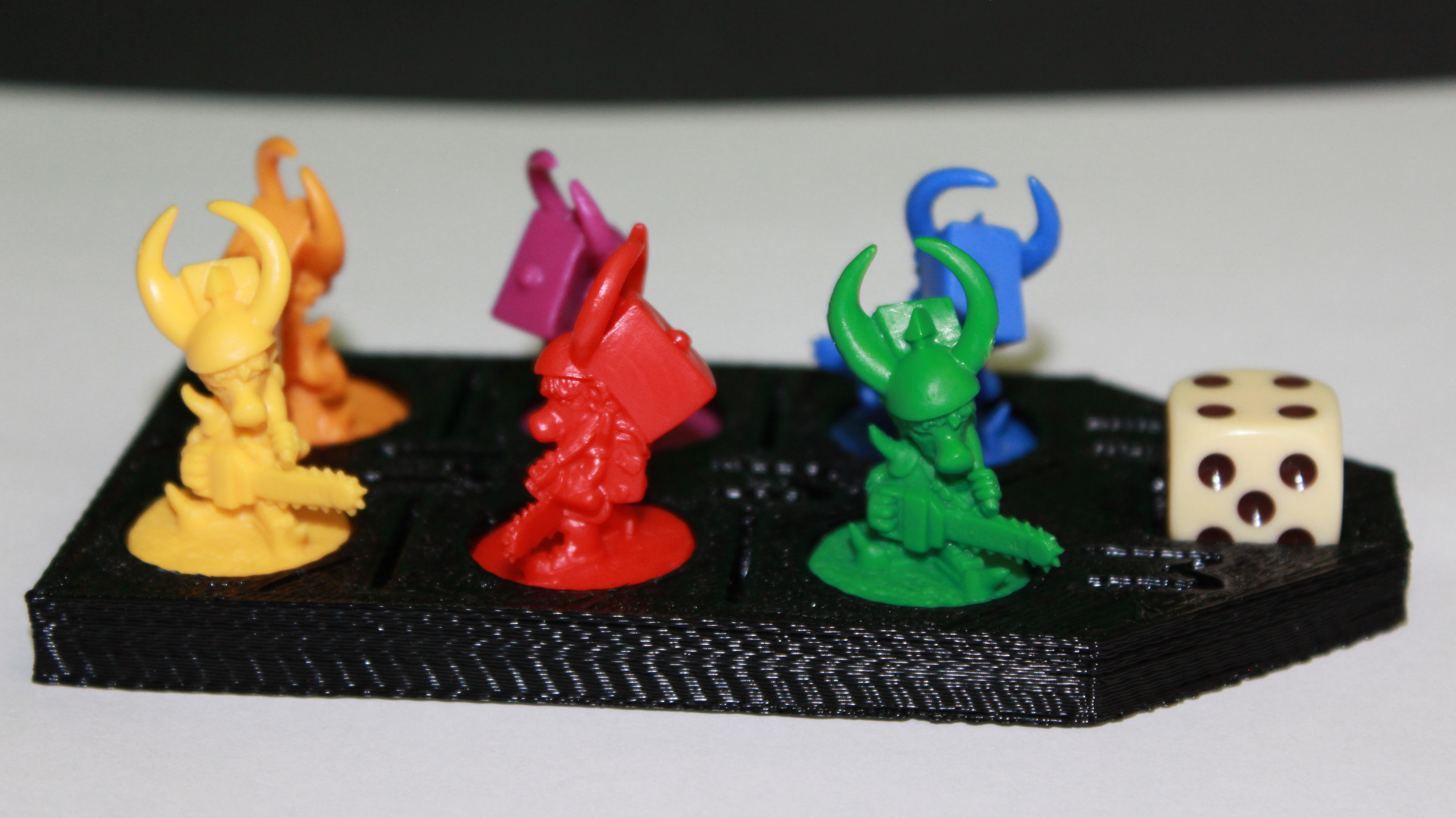 Munchkin game piece holder