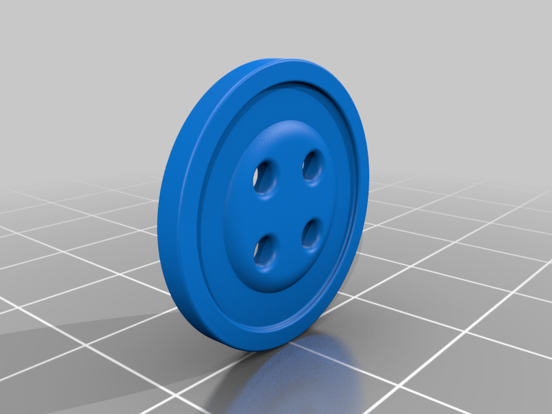 Standard 20mm Clothing Button