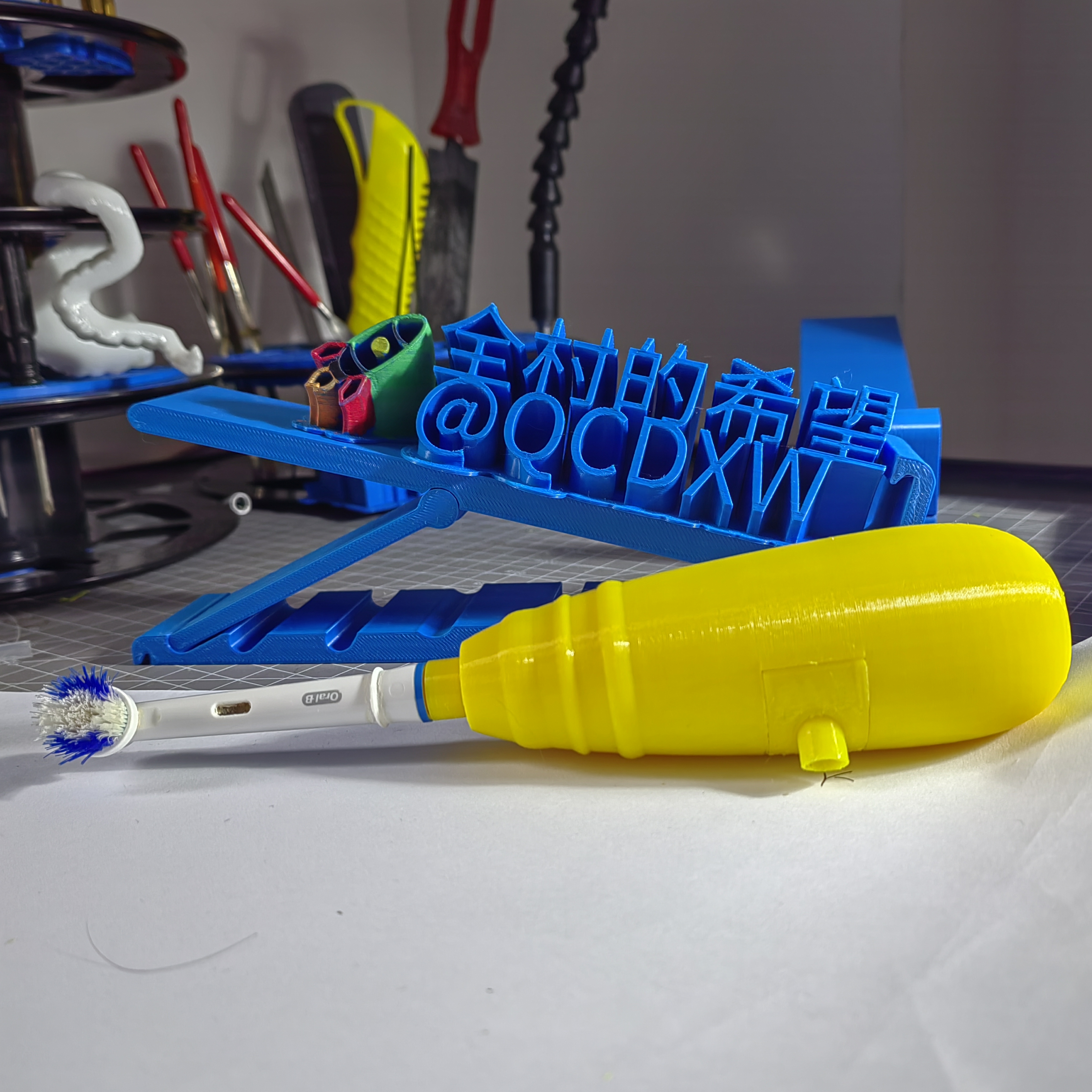 Toothbrush head Storage 牙刷头收纳