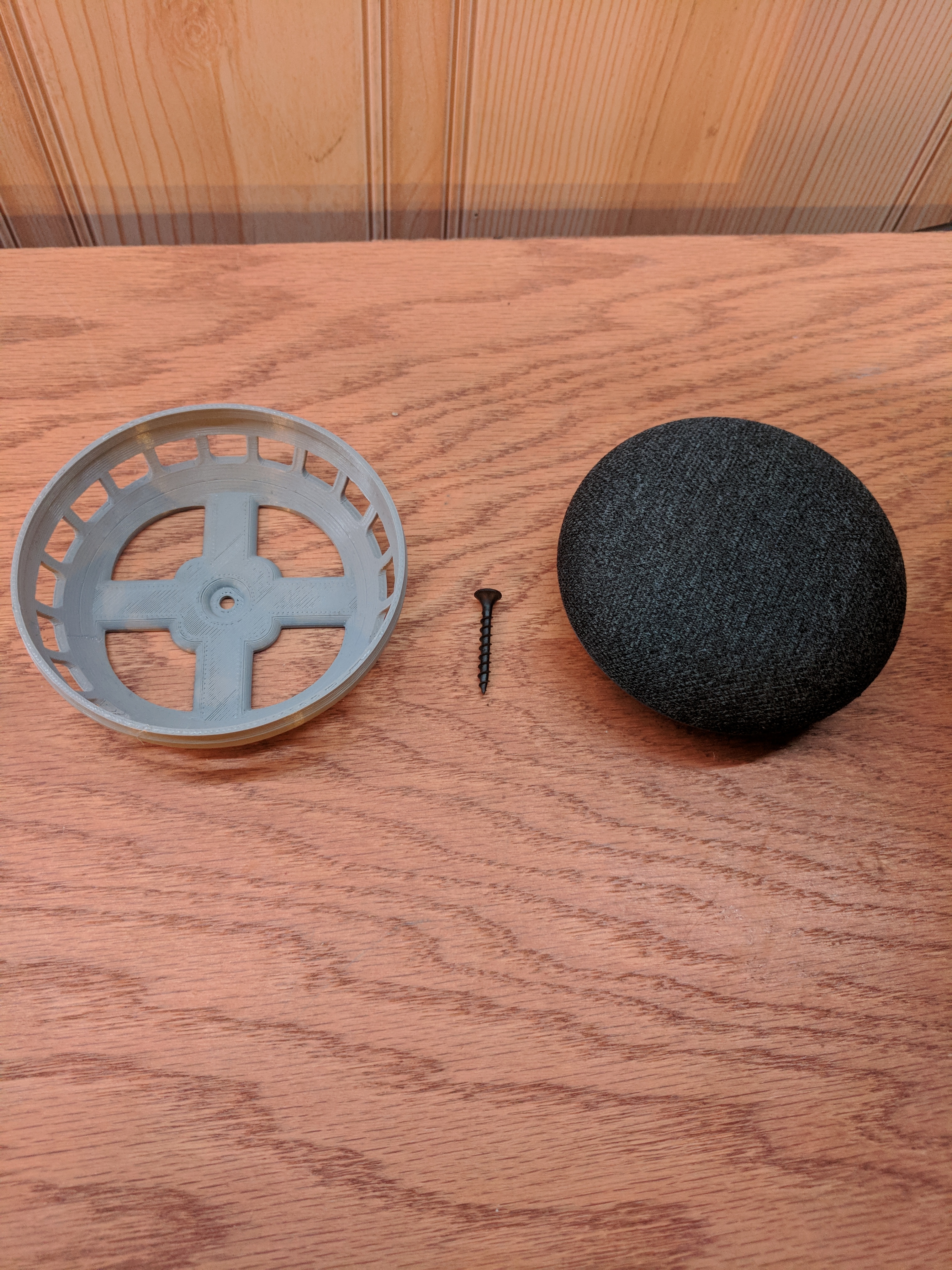 Google Home Mini Wall Mount (Screw or Double Sided Tape)