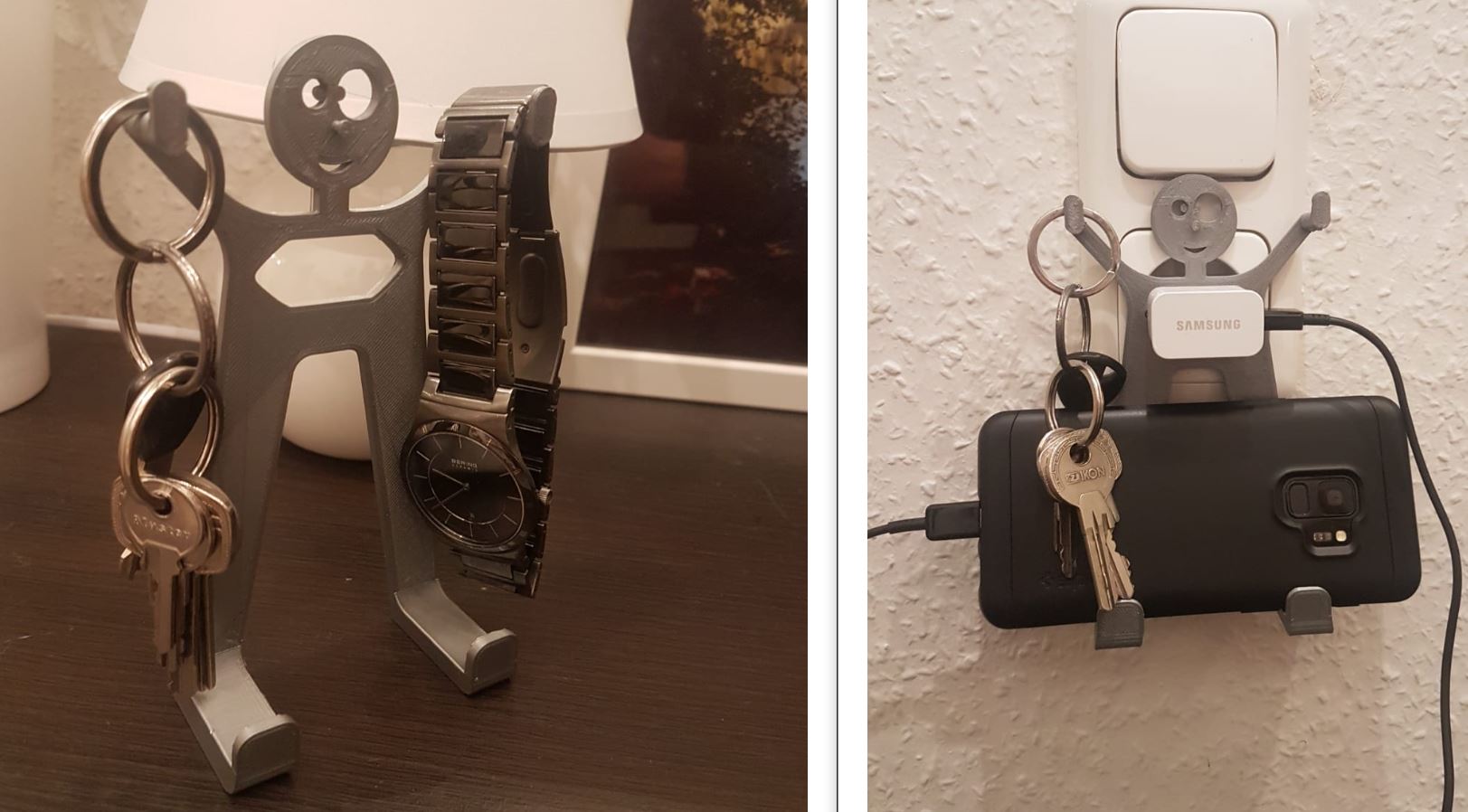 Cell Phone Charger Holder - Handy Ladehalter - Mobile Charger