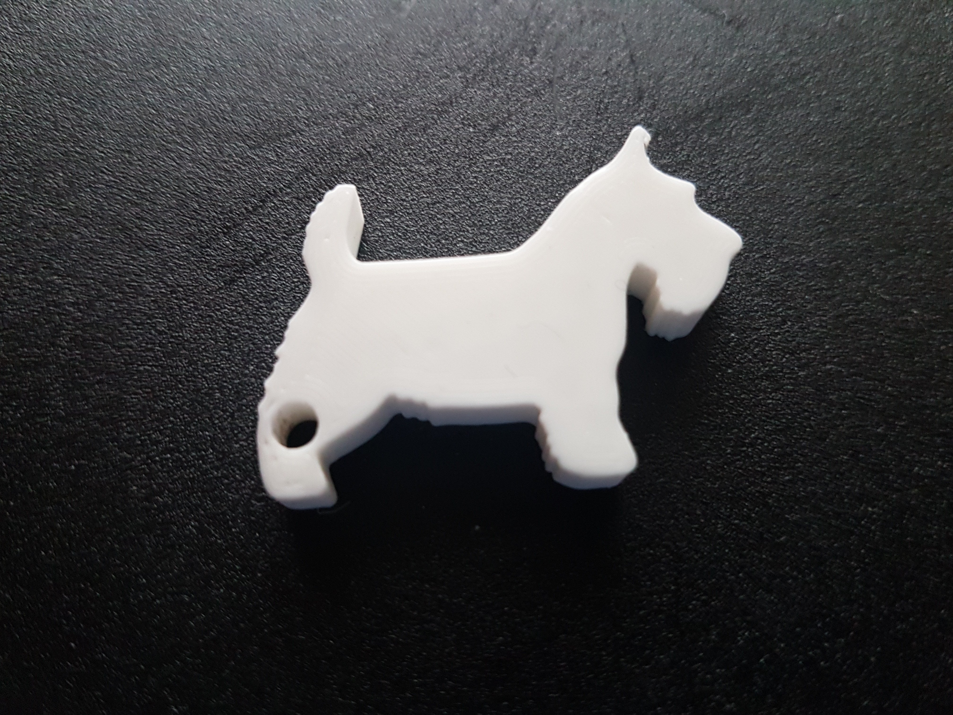 Scottish Terrier Key Fob