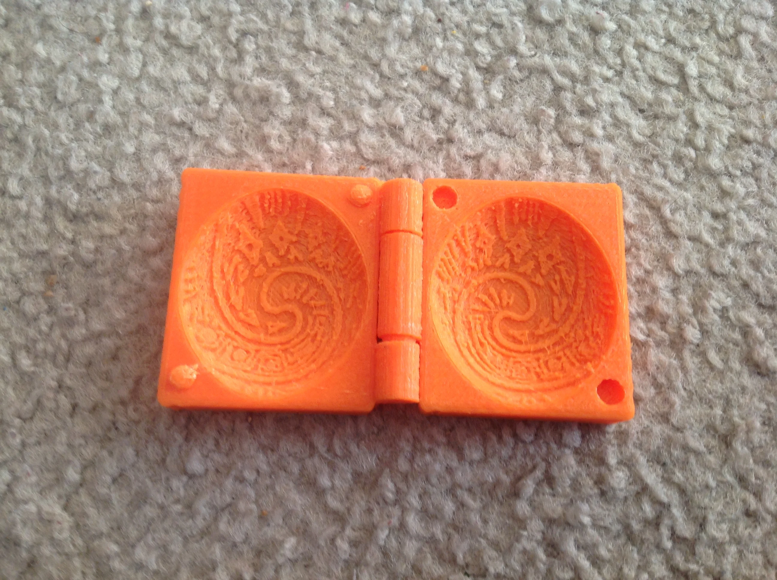 Heart of Te Fiti (Moana) mold - REMIXED Hinged