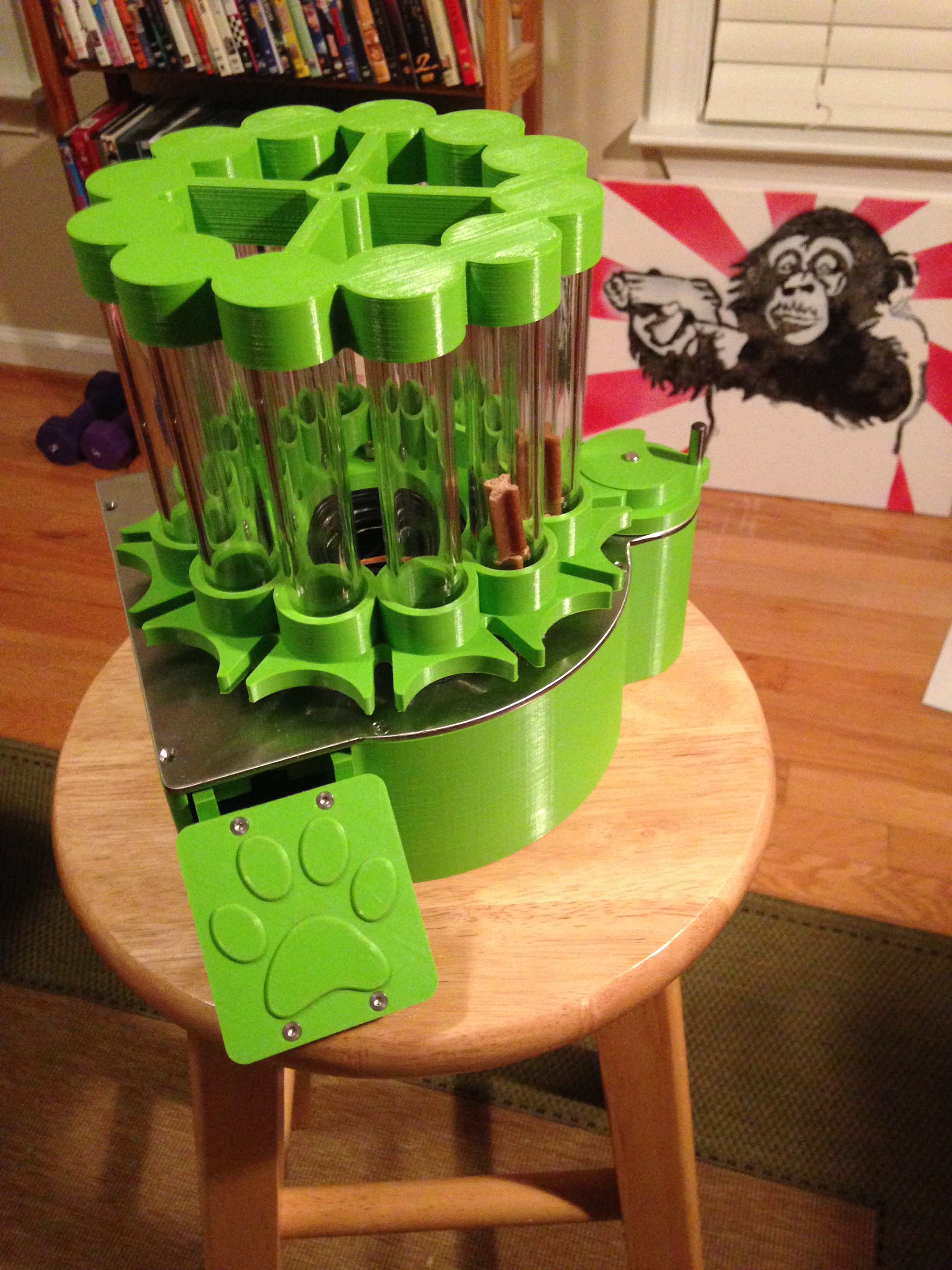 Automated Dog Treat Feeder (Over Engineered) REV1