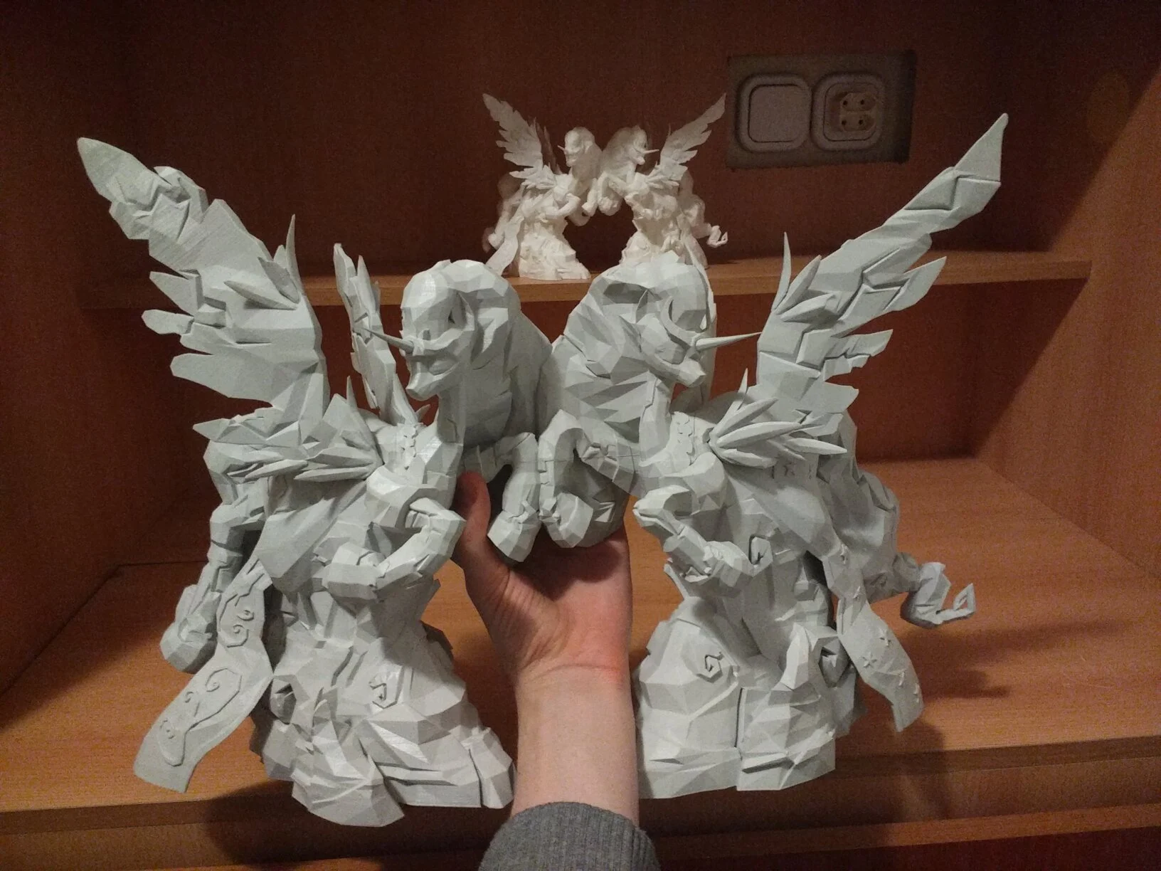 Legends of Equestria Alicorn Statue (larger)