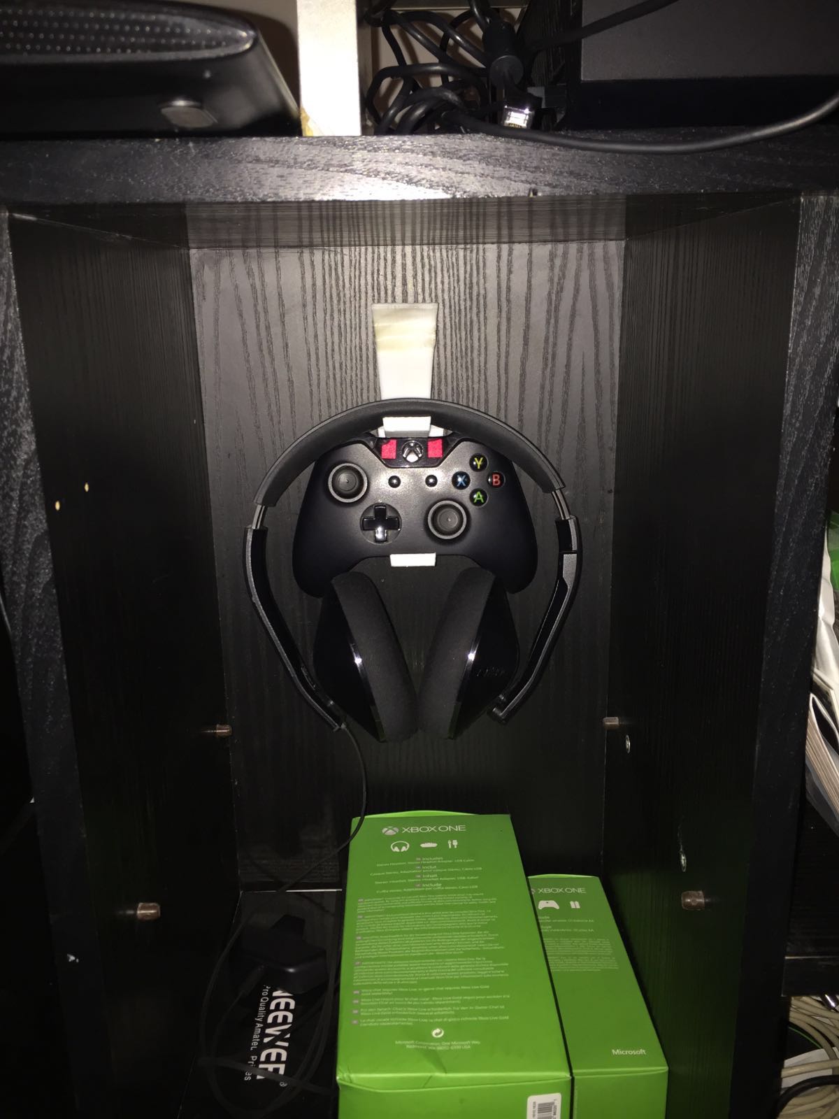 modular xbox one controller wall mount - supporto a parete per controller xbox one componibile