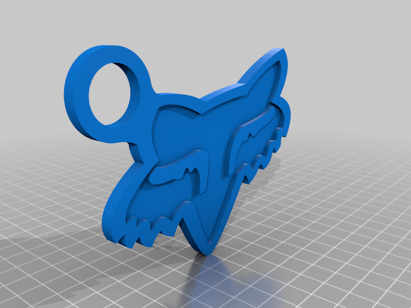 Fox Keychain
