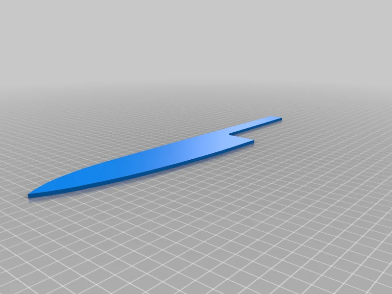 Gyuto Knife Template