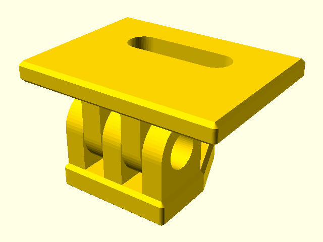 Customizable Tripod Head