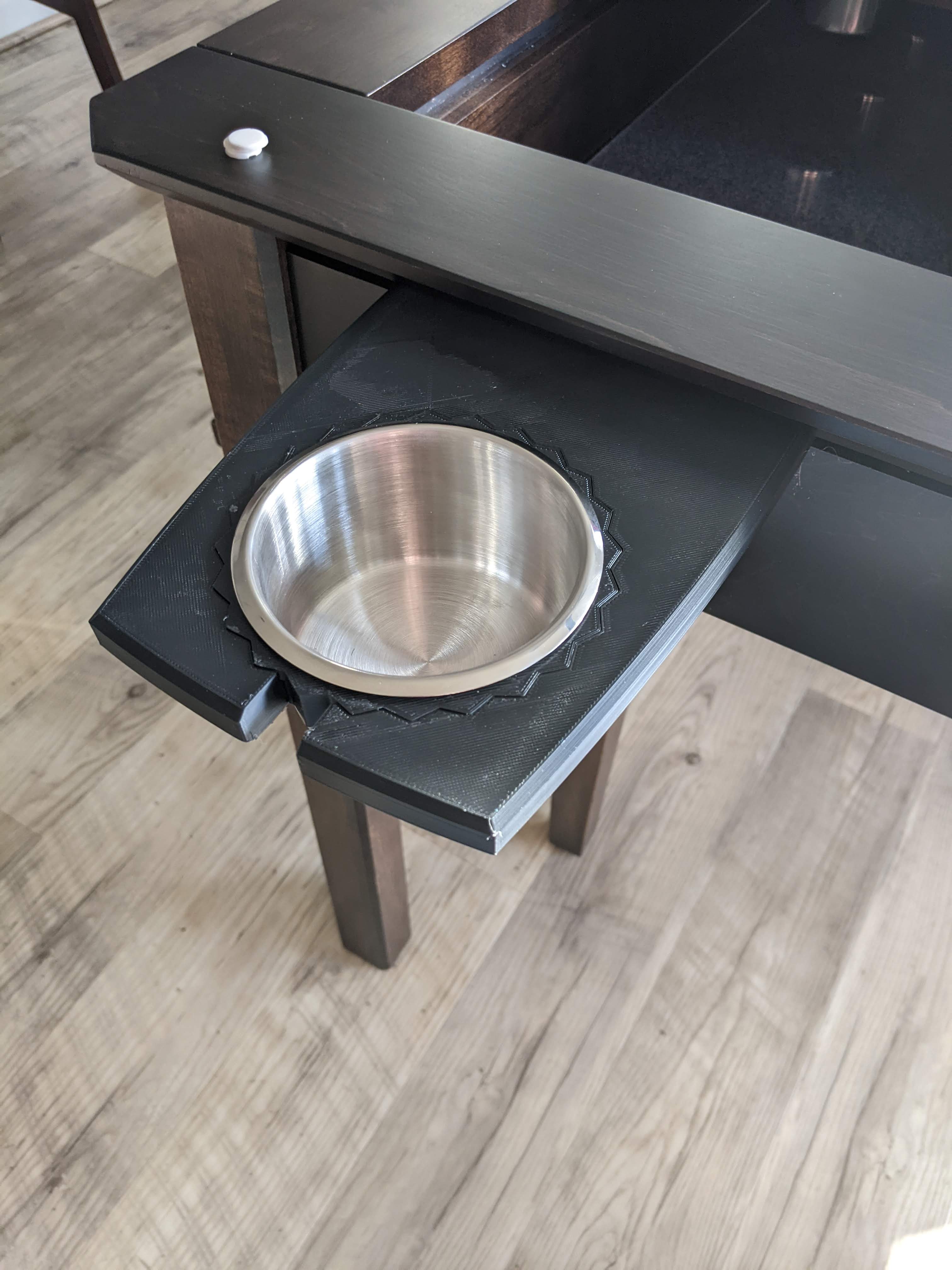 Wyrmwood Modular Gaming Table/Prophecy Compatible Hex Tile Holder/Cup Holder