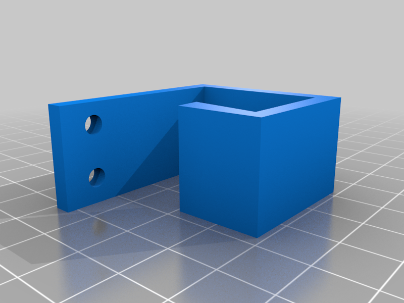 Under desk cable holder