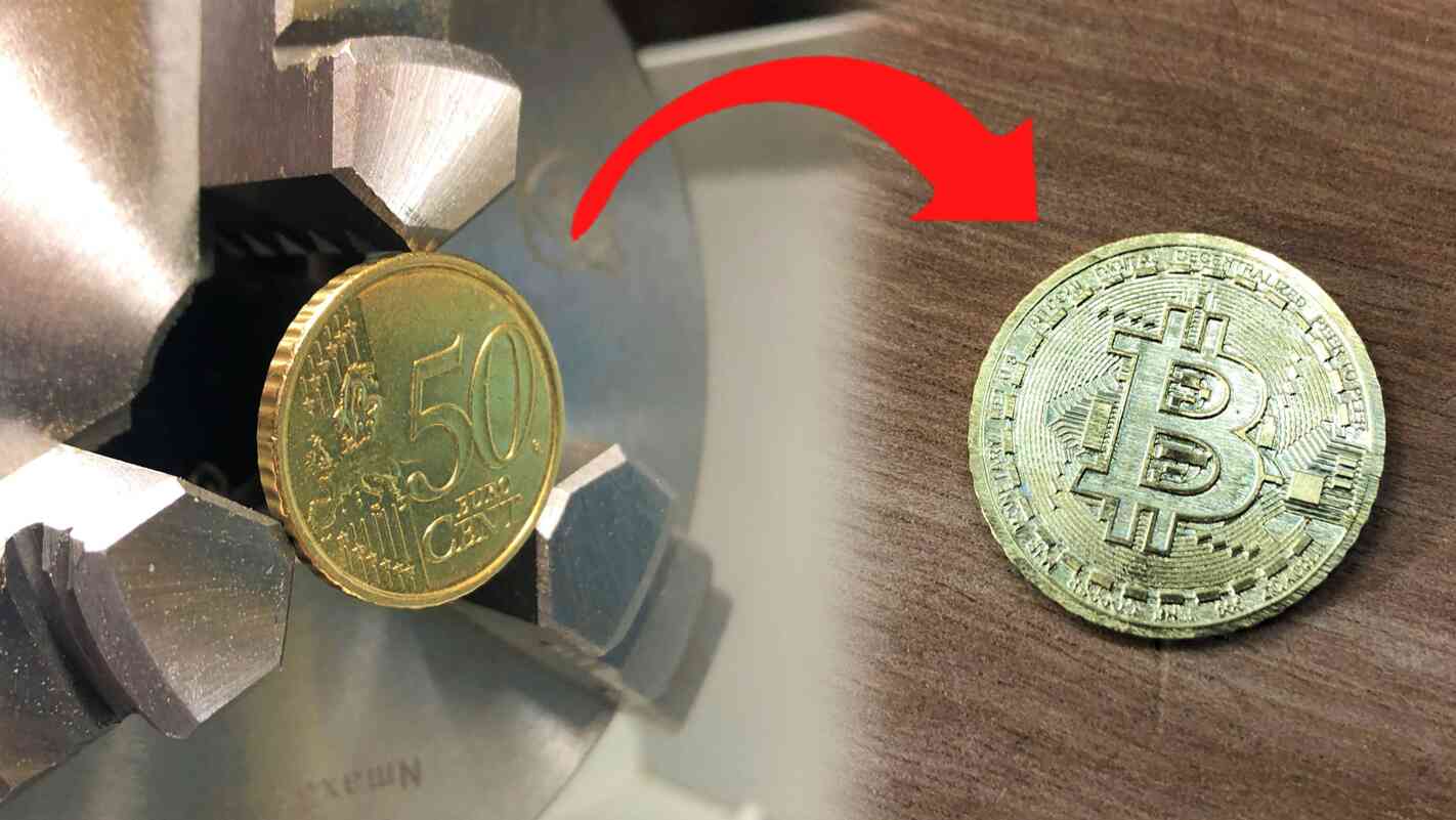Turning 50 cent into a Bitcoin