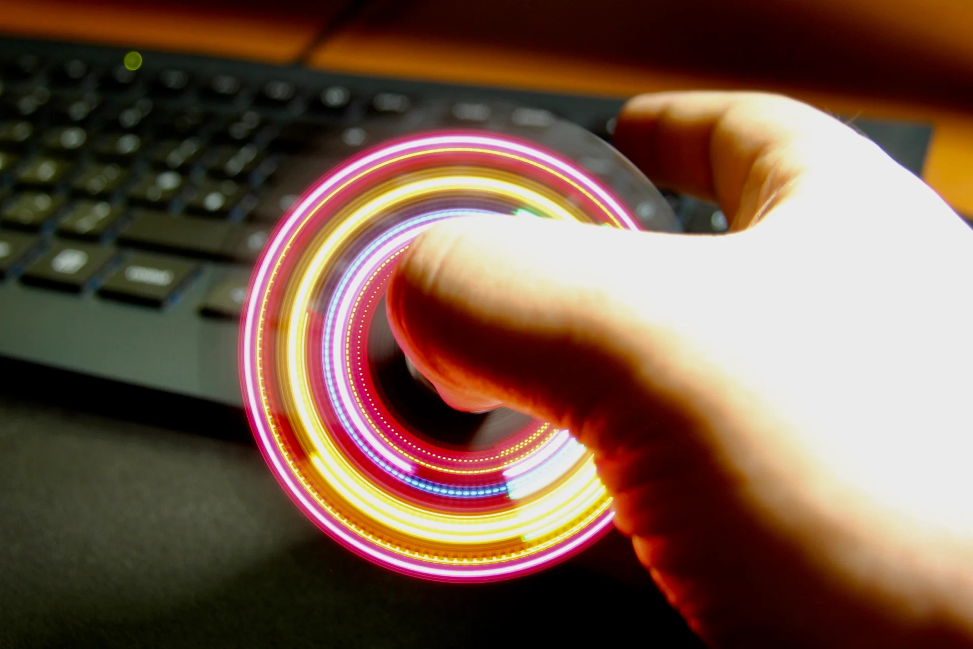 RGB LED Fidget Spinner