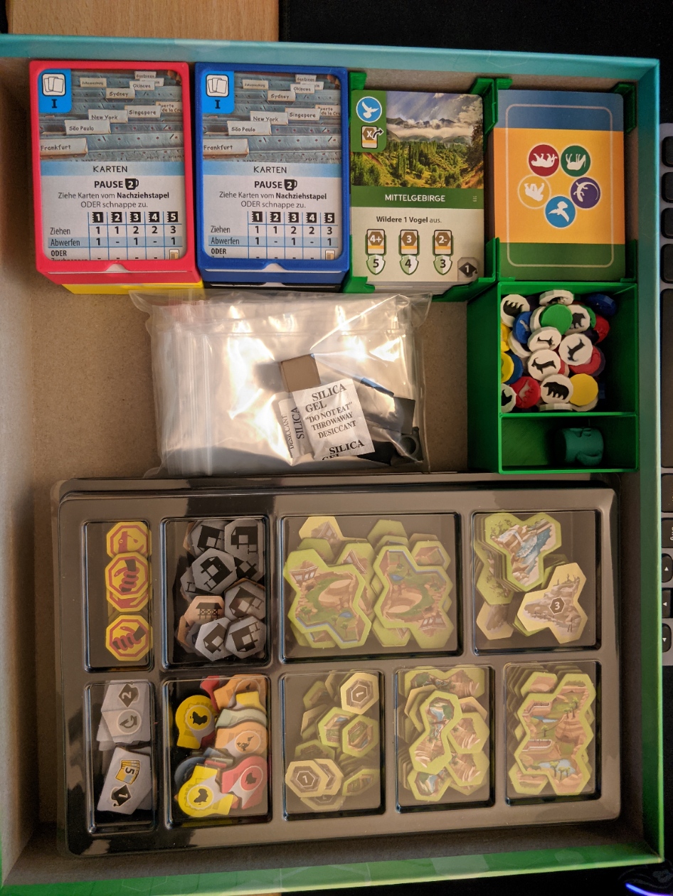 Ark Nova minimal insert for unsleeved cards
