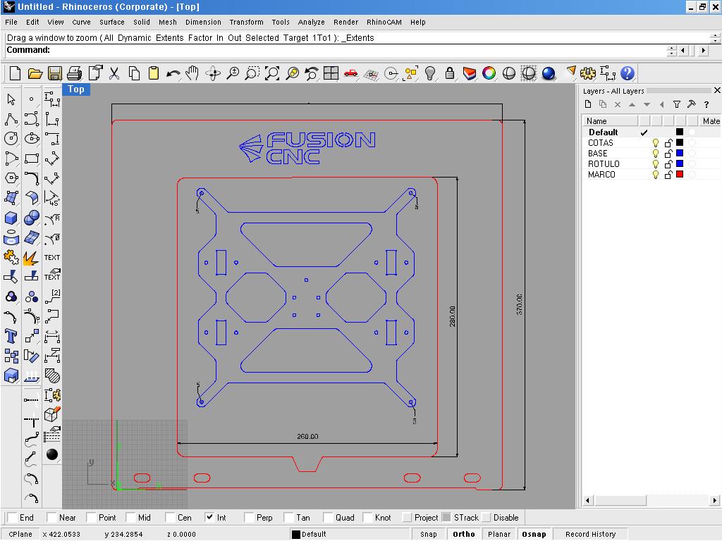 Prusa I3 Marco y Base Acero