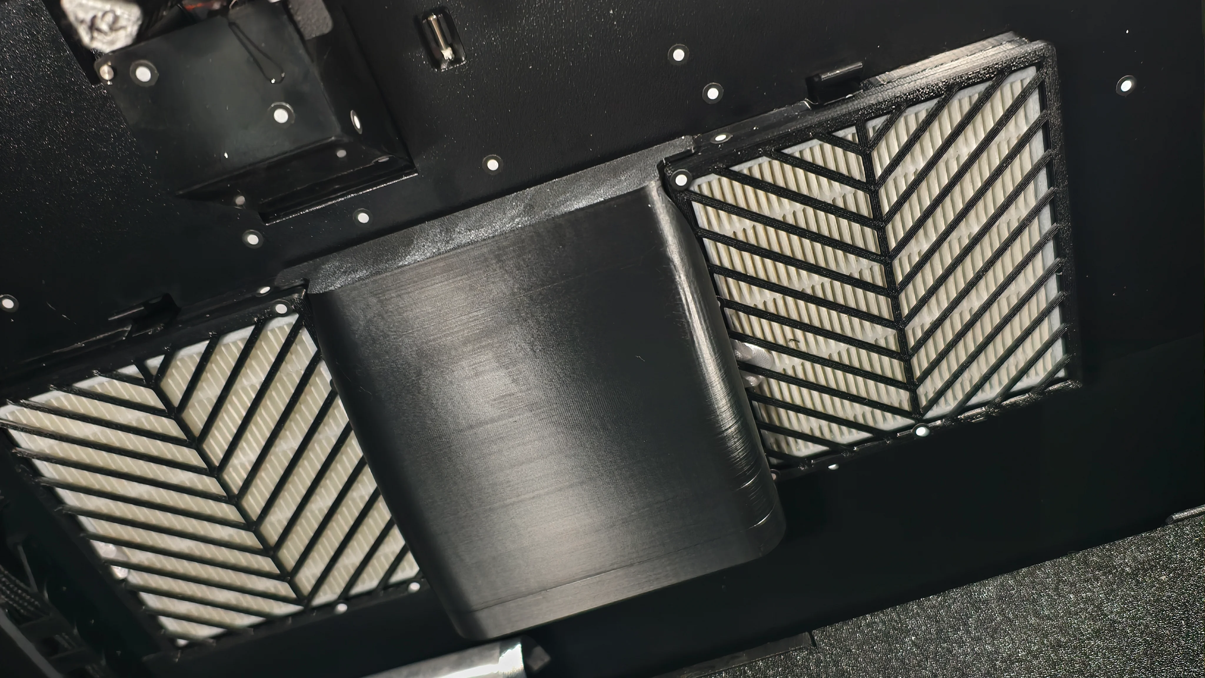 Deflector for heat fan K2plus