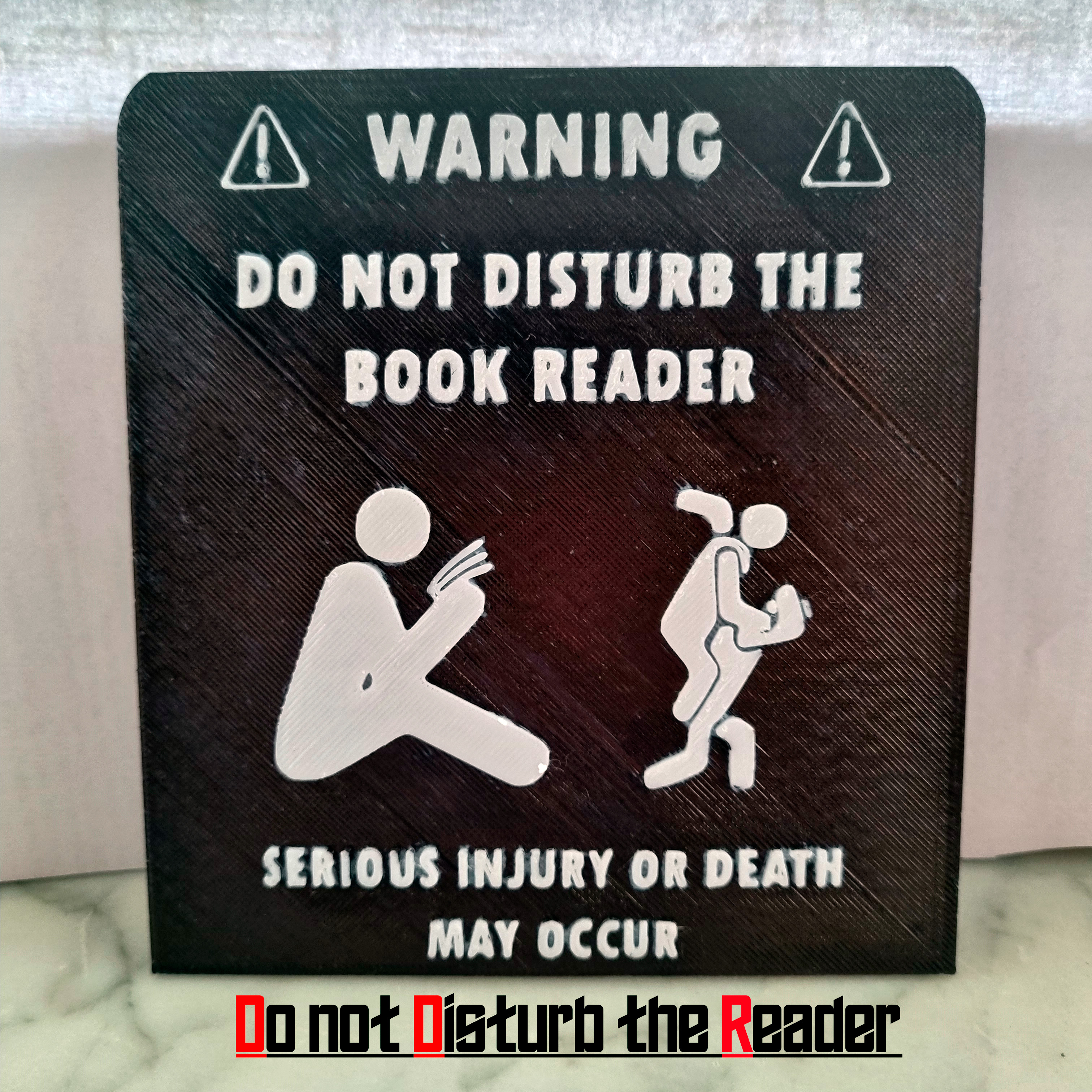 Do not desturbe the reader