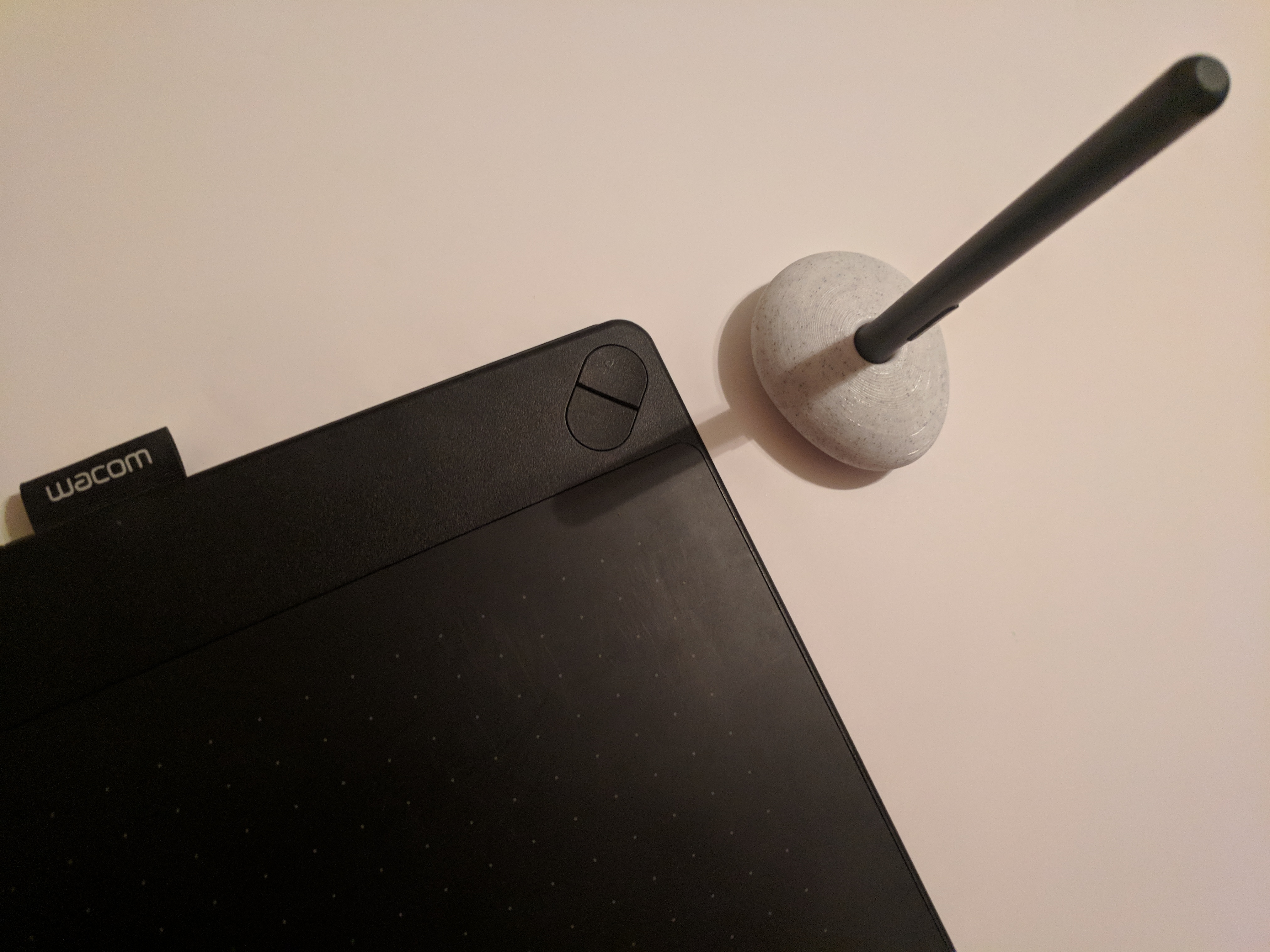 Wacom Pen Holder Simple Stone Design