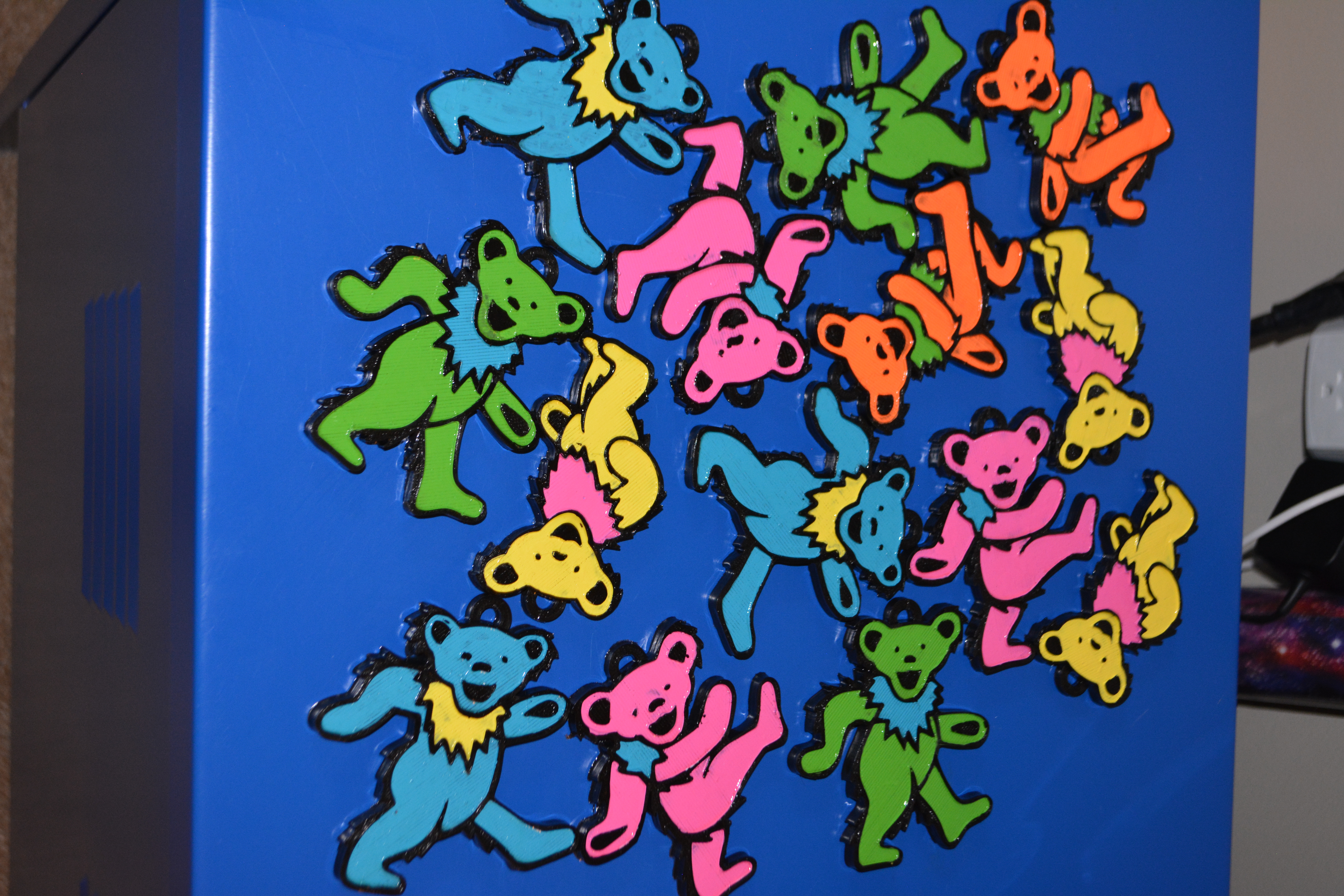 Grateful Dead Dancing Bears Pendants