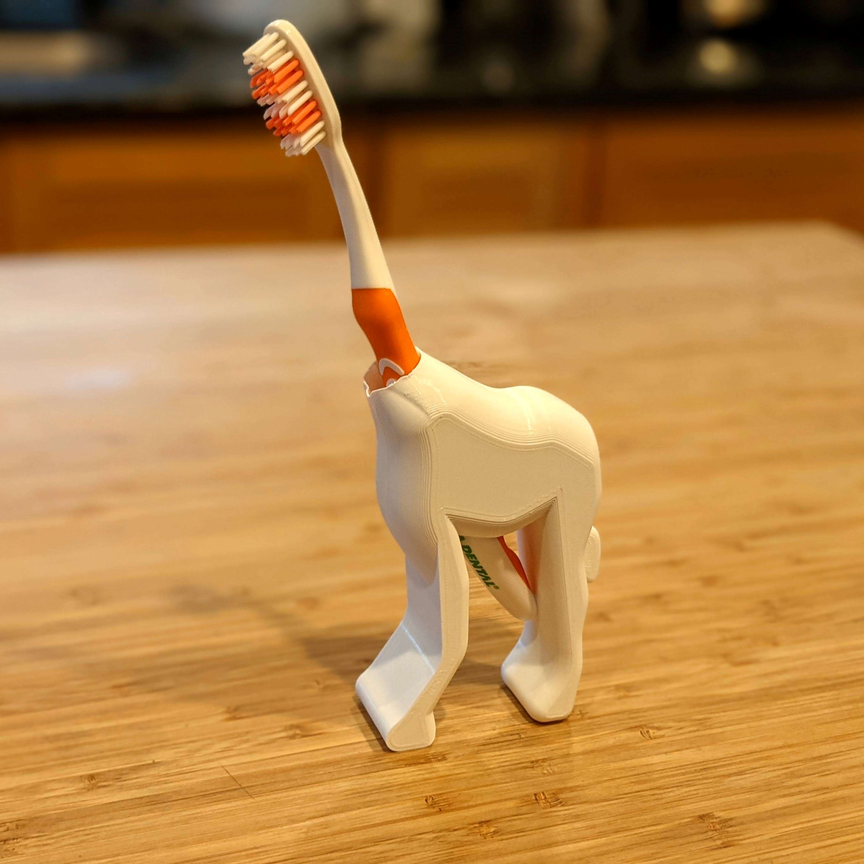 Giraffe Toothbrush Stand
