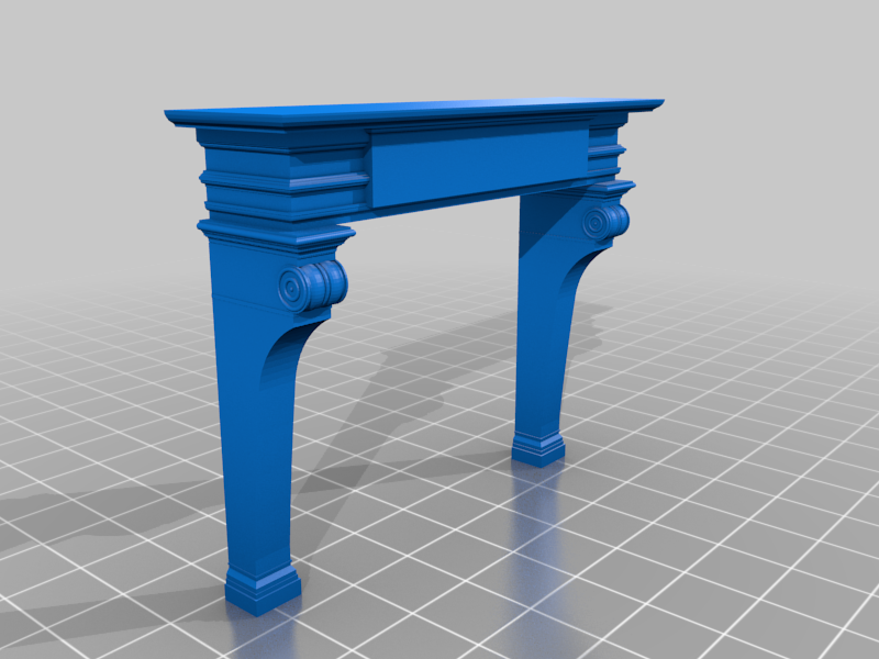 Mantle and Surround for standard Firebox