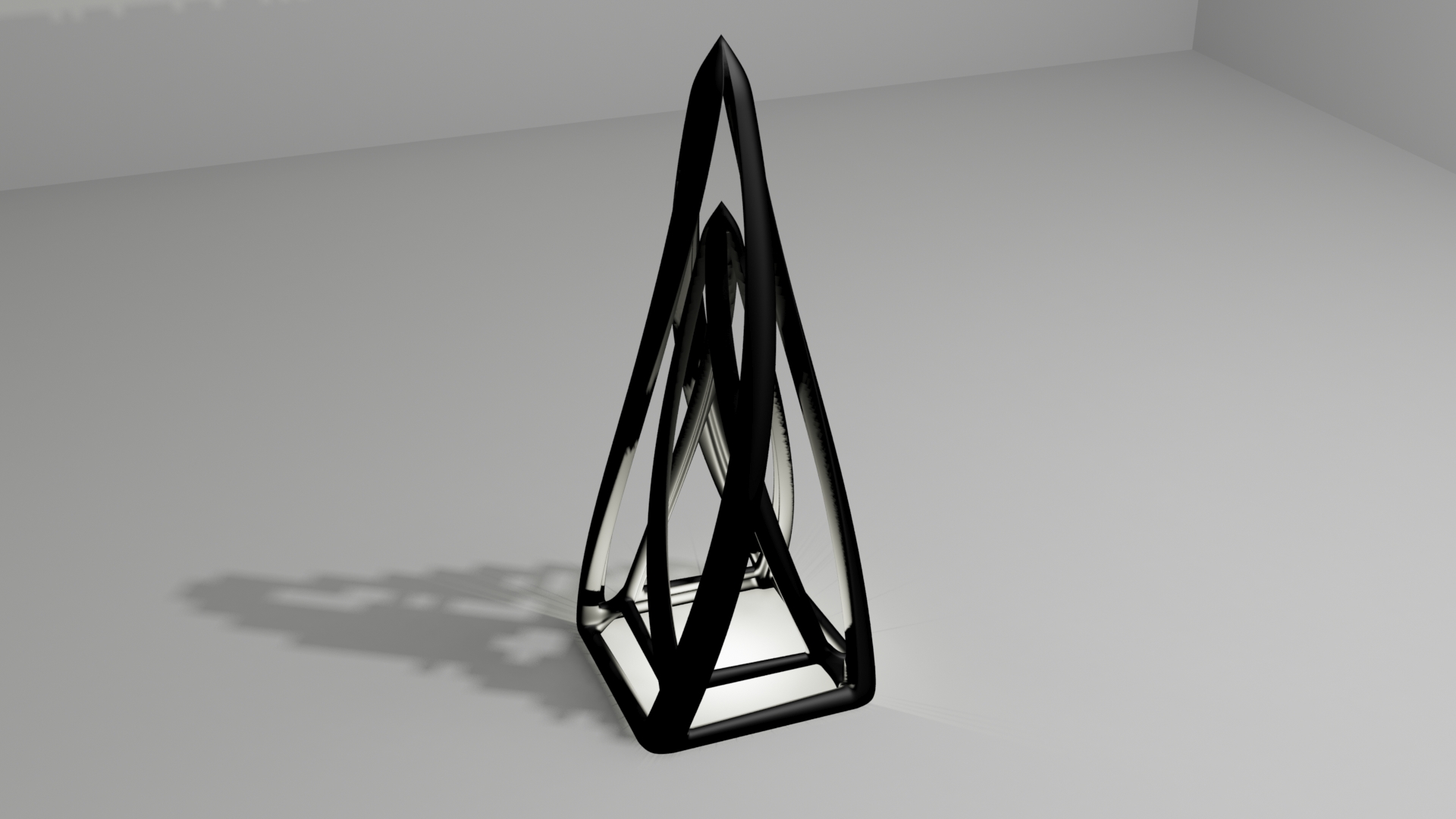 Twisted Abstract Pyramid