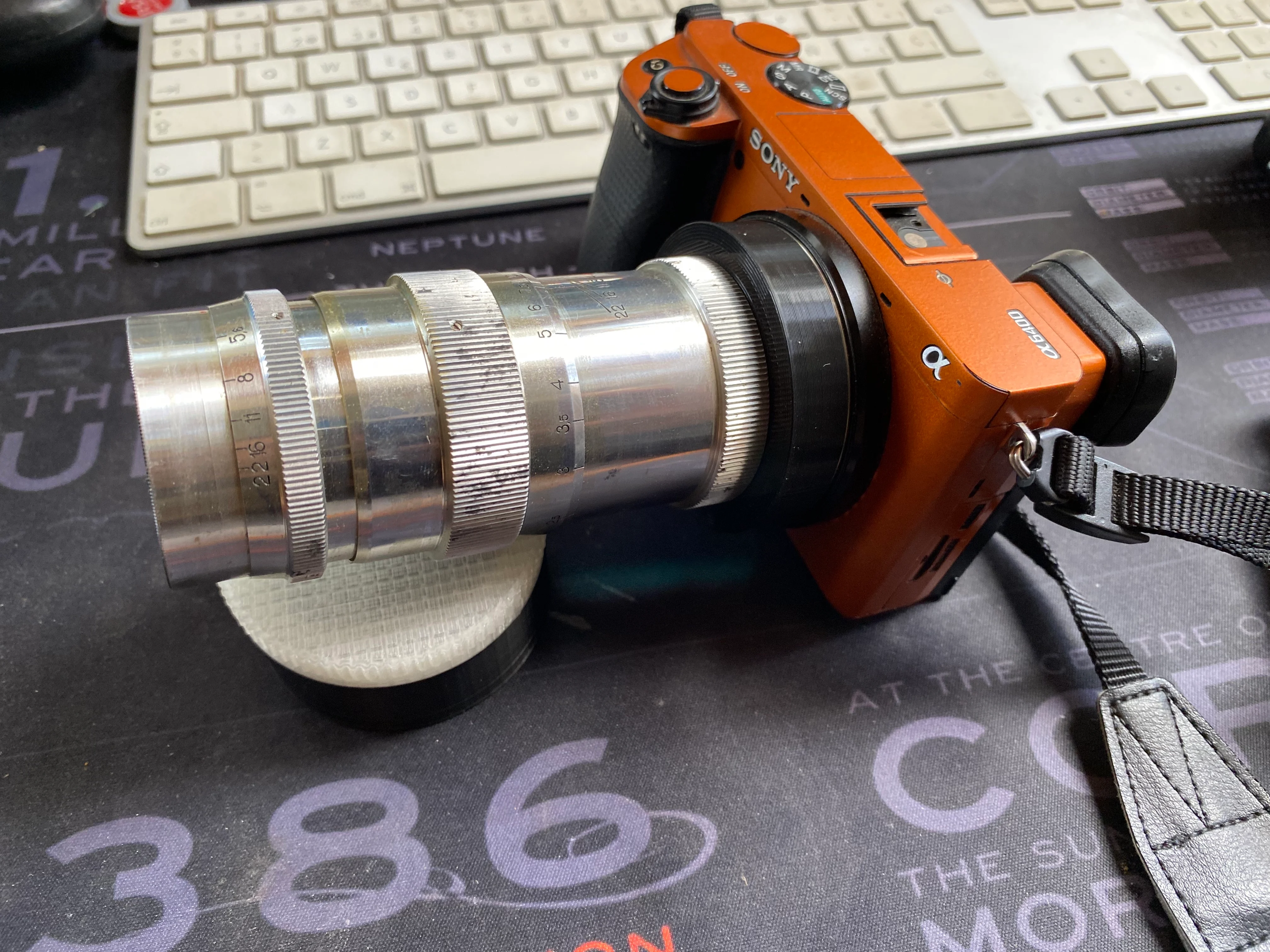 KMZ Jupiter 11 135mm f4 to SONY E-Mount NEX