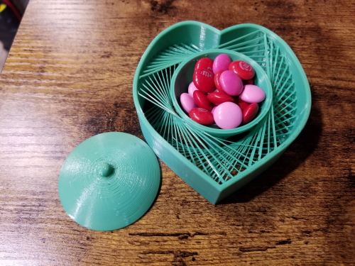 Heart Strings Valentine Box