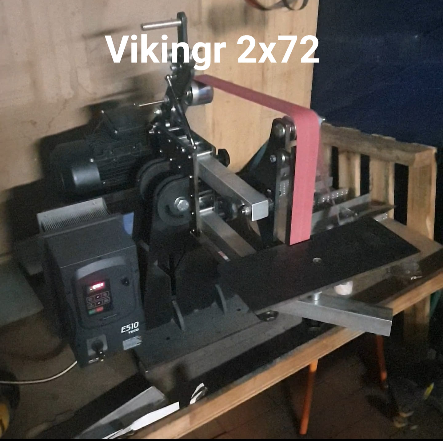 Vikingr 2x72 Belt grinder (tiltable)