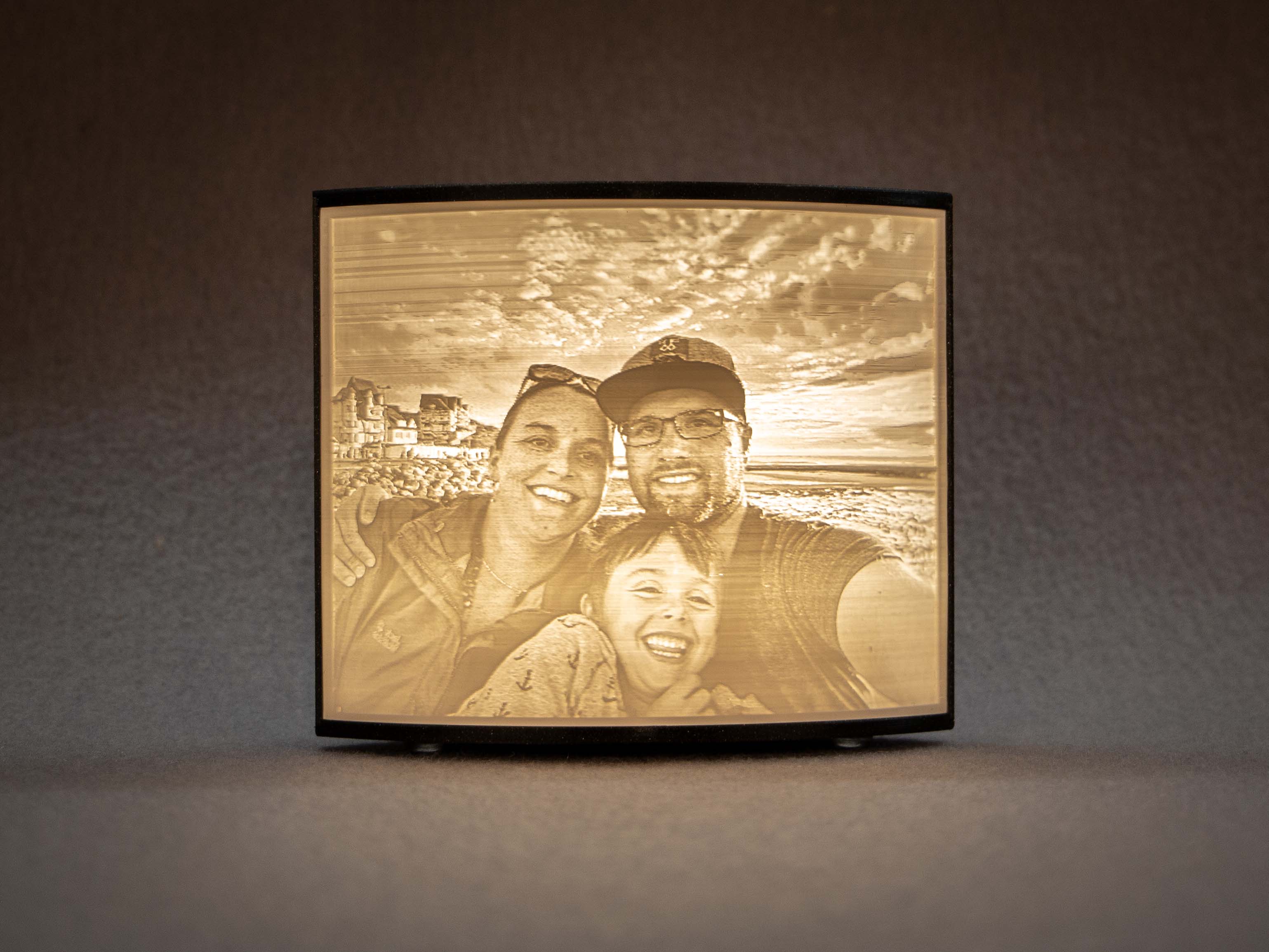 Lithophane LightBox with LED-Strip