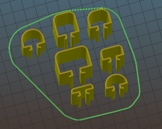 Parametric V-Slot Cable Channel