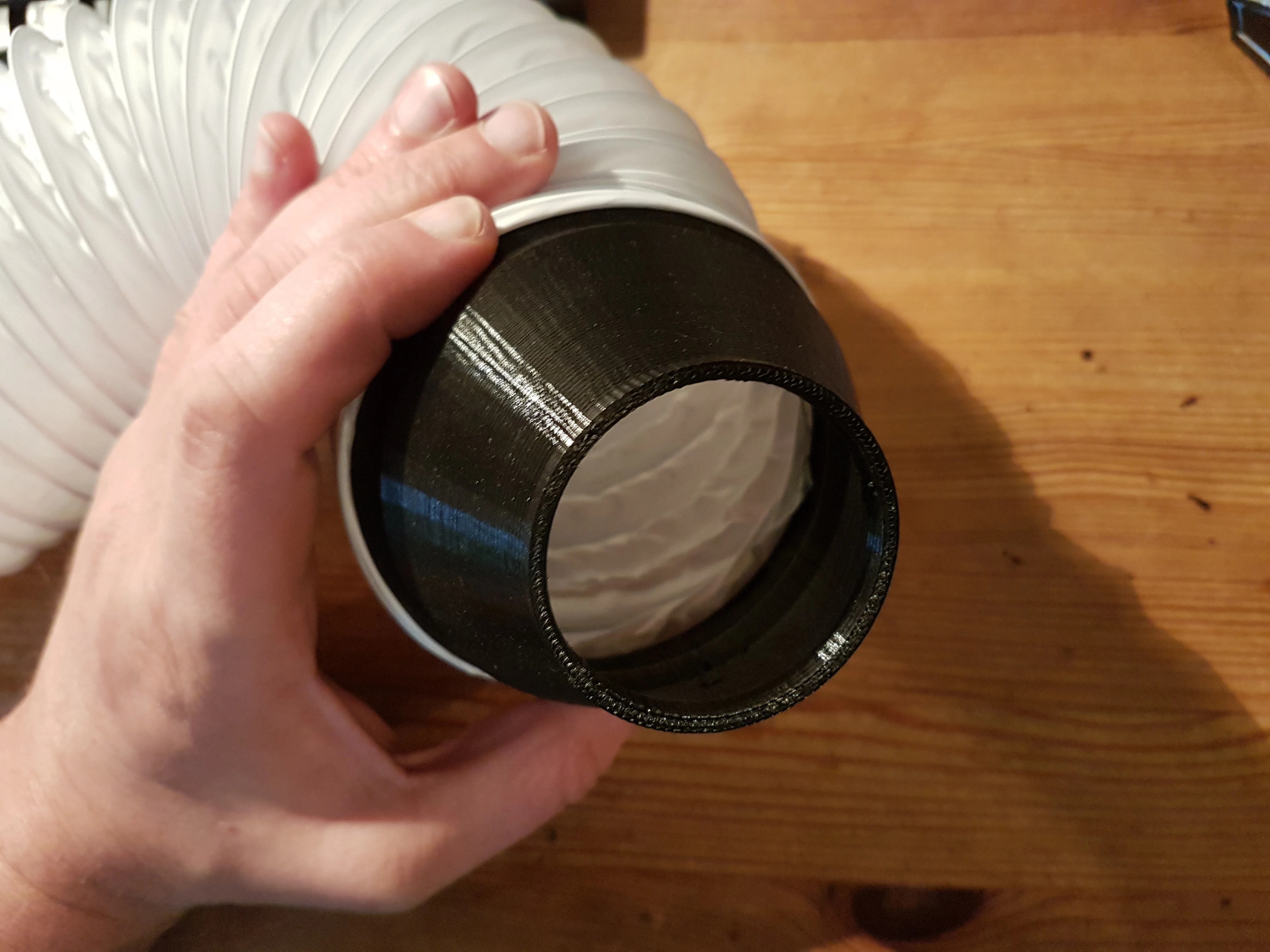 100mm to 50mm (inner) Air exhaust Hose Reducer -- Reduzierstück 100mm to 50mm