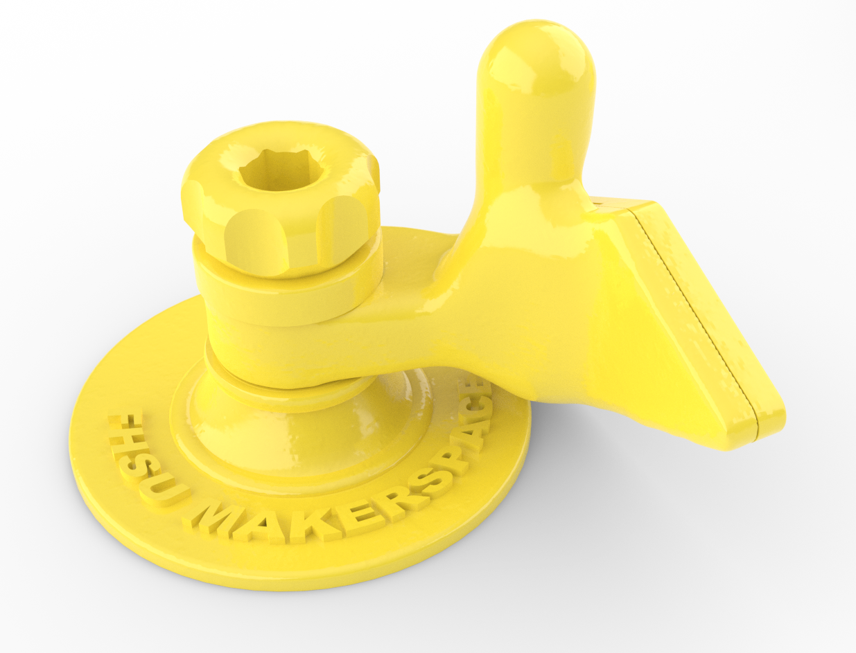 62mm circle cutter for use with 58mm pin back buttons