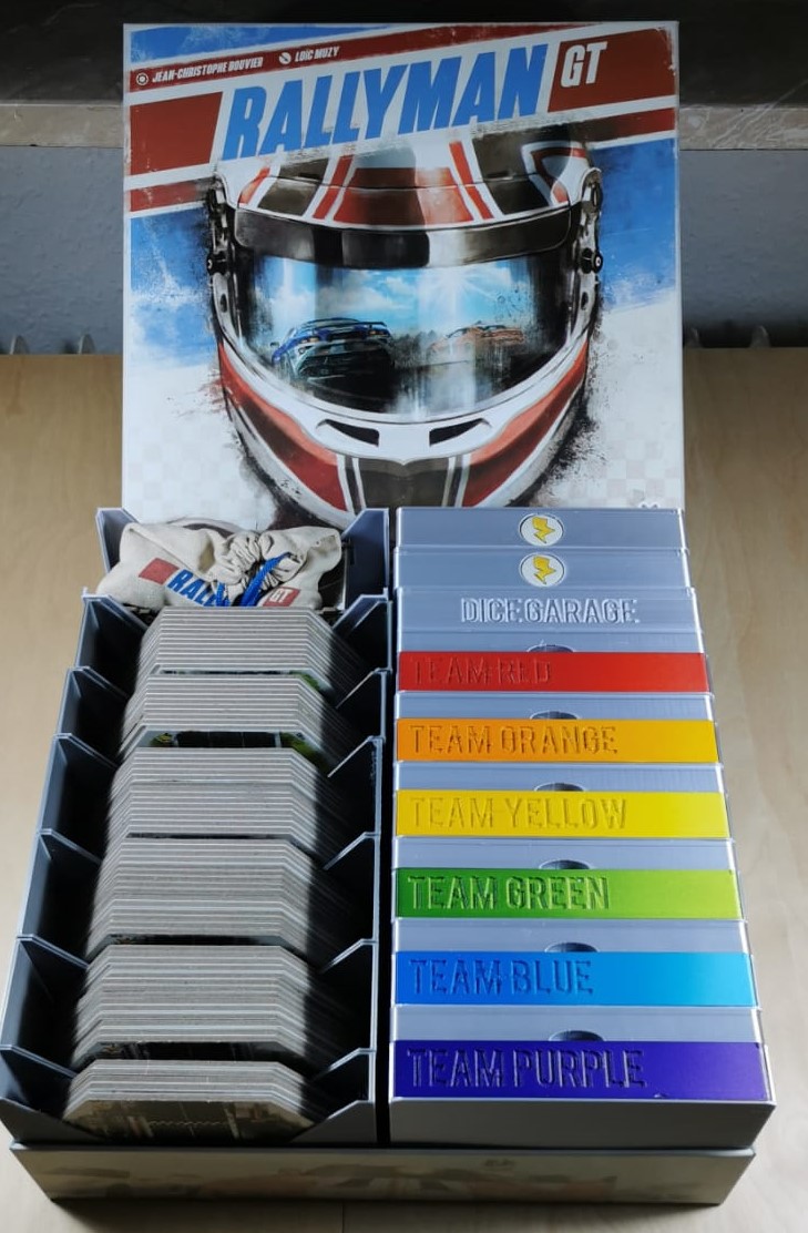 Rallyman GT Inlay for a quick setup + Playertrays