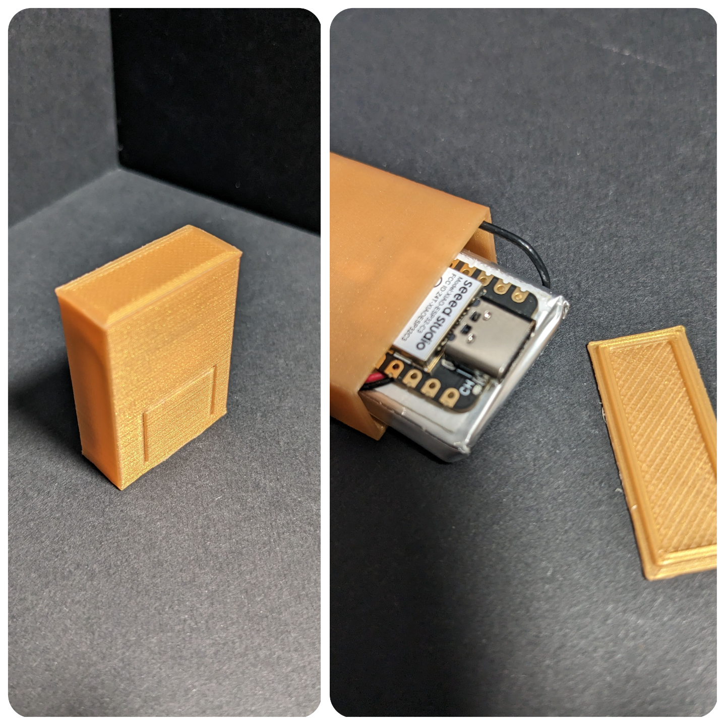 ESP32C3 XIAO Button Case