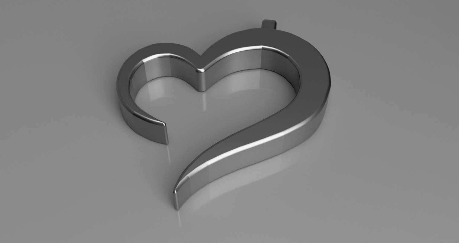 Heart pendant