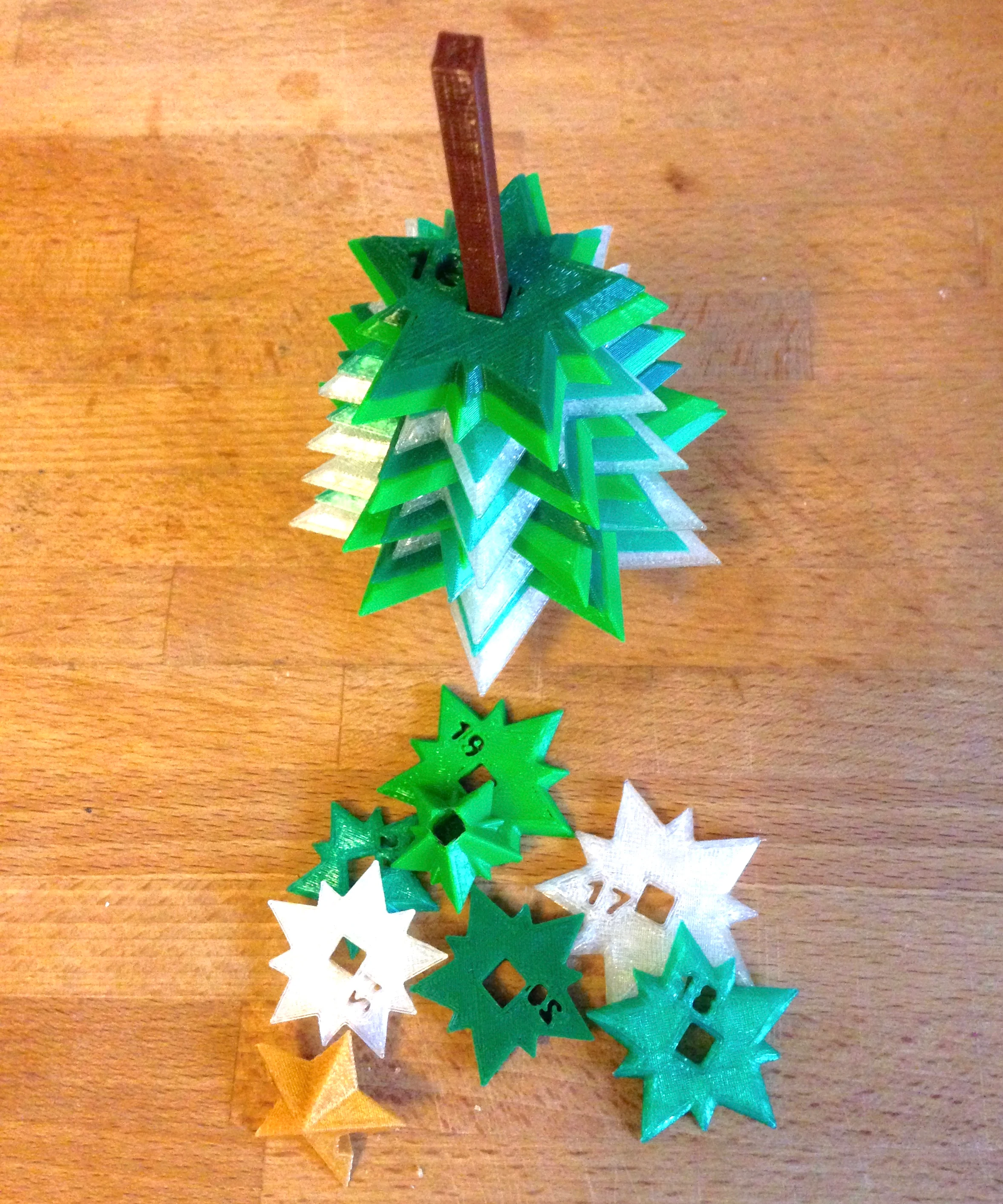 Christmas Tree Advent Calendar