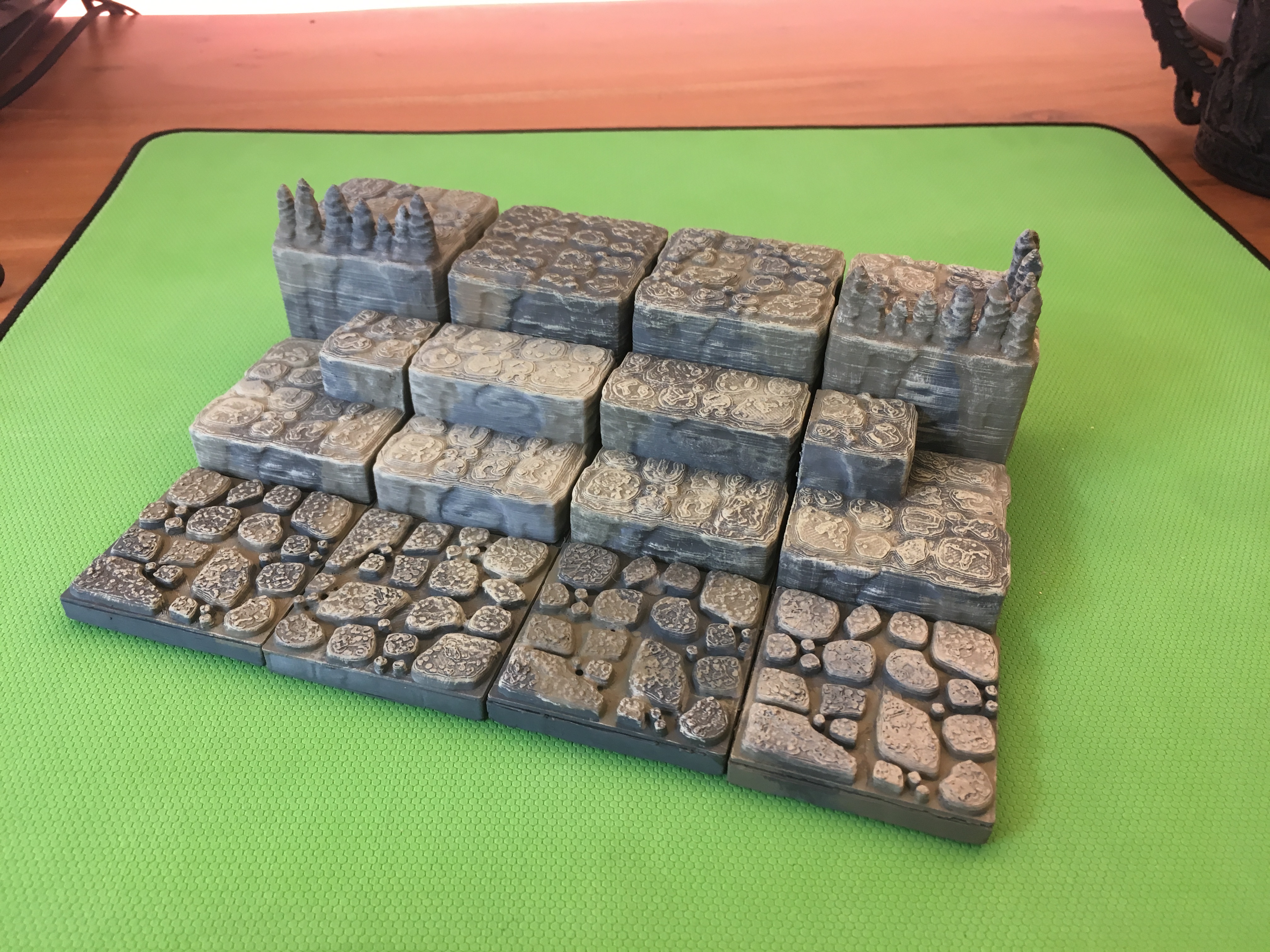 Cavern Flat Steps /Ascends 2x2 (Openforge 2.0 compatible)