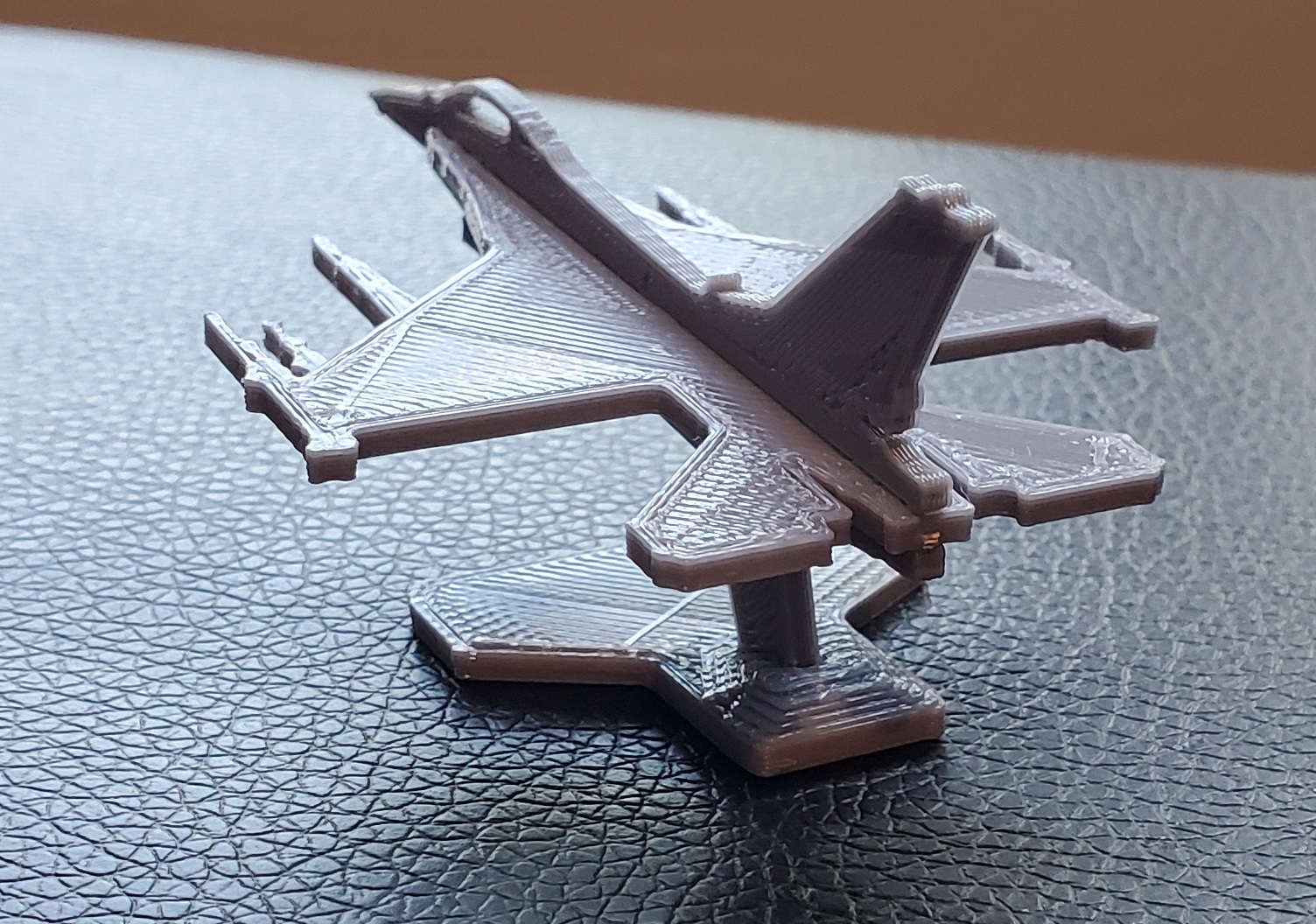 F16 Fighting Falcon Kit Card with Stand