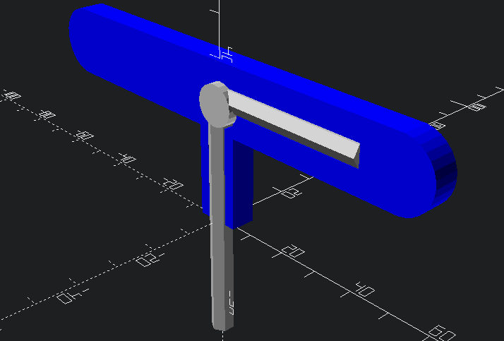 Parameterized Basic Allen Key Handle