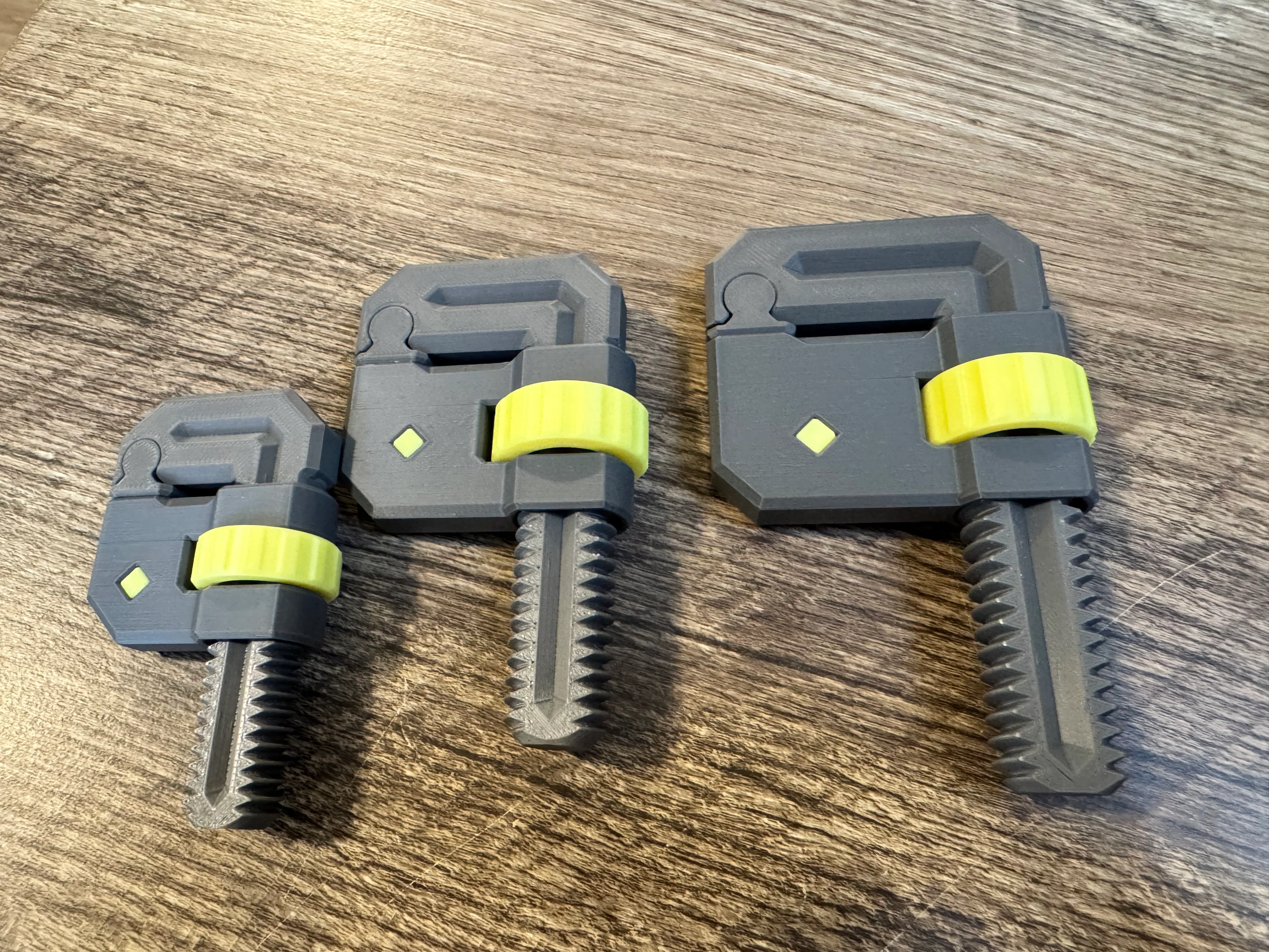 Heavy Duty 3D Printed Clamps - No Support