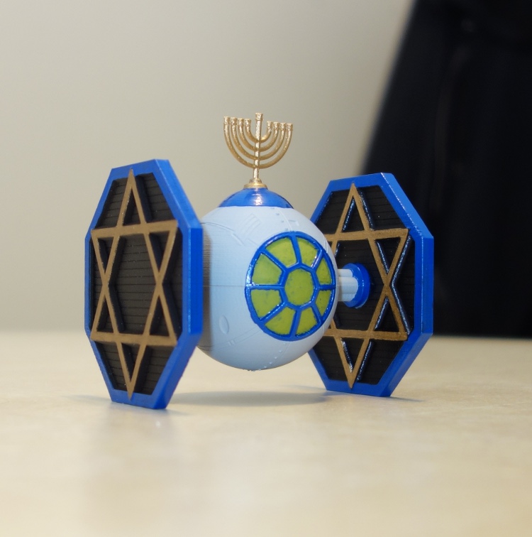 Chanukah Zombie's Tie Fighter from Futurama