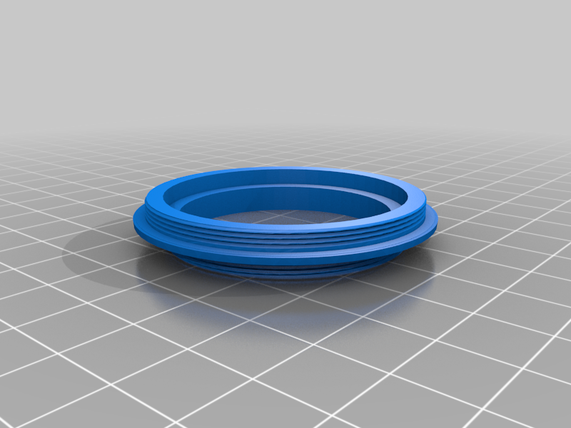 M42 to 2 inch zero profile adapter for CCD to filter wheel